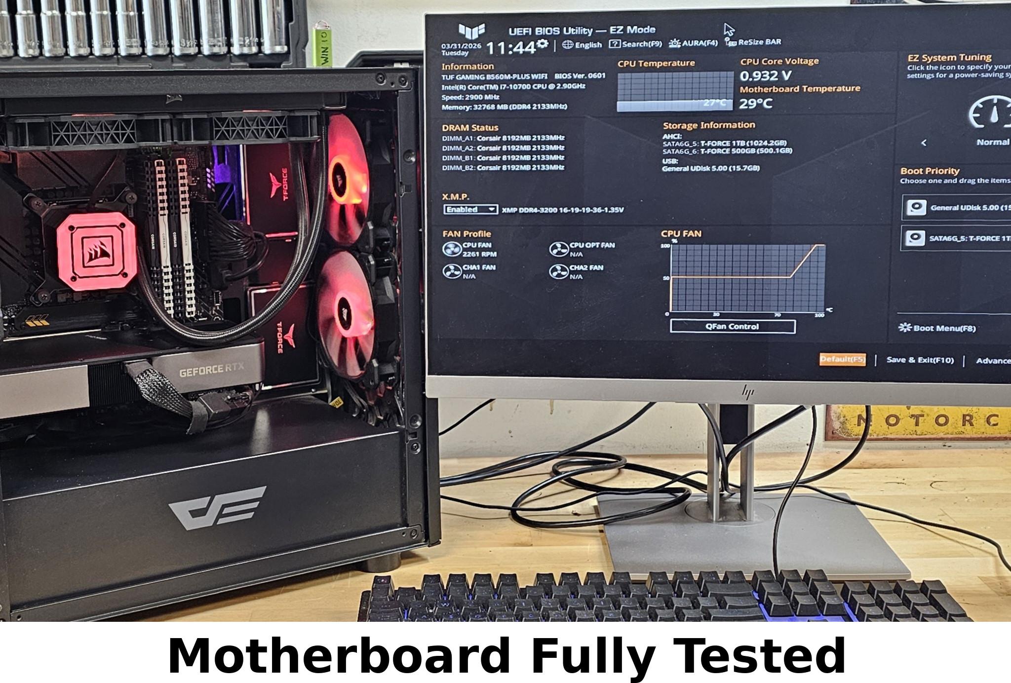 B560M-PLUS WIFI TUF GAMING LGA1200 mATX Motherboard