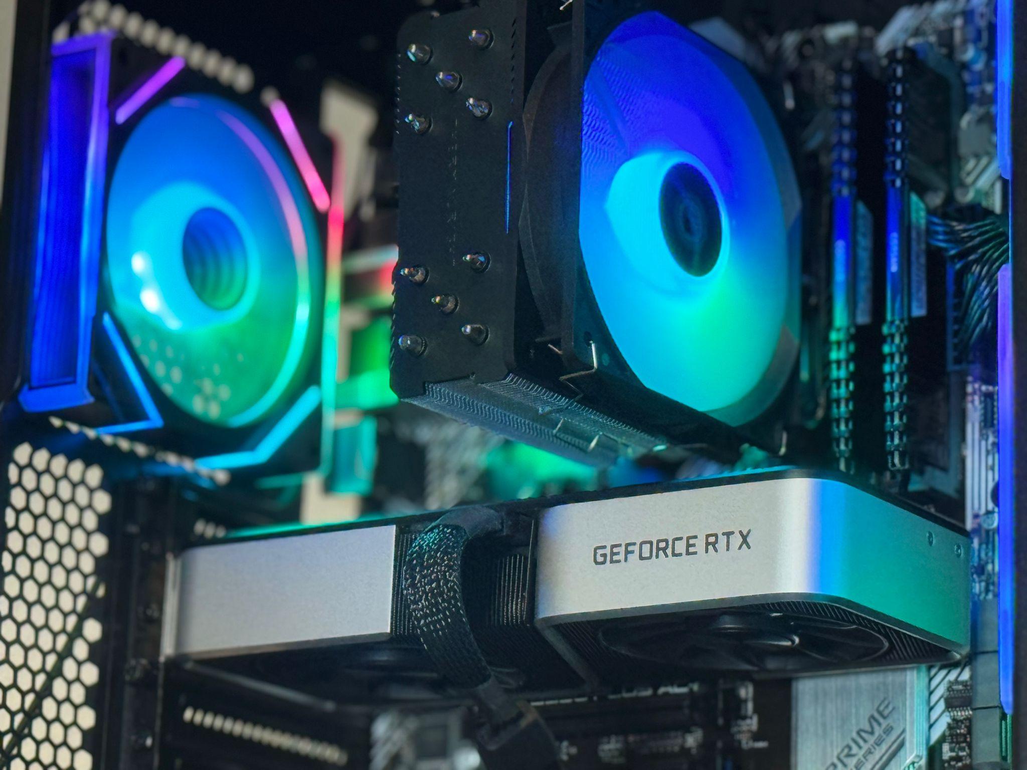 RTX 3060TI 8GB, RYZEN 5, 32GB DDR4 RAM, WIN 11, WIFI, Gaming PC