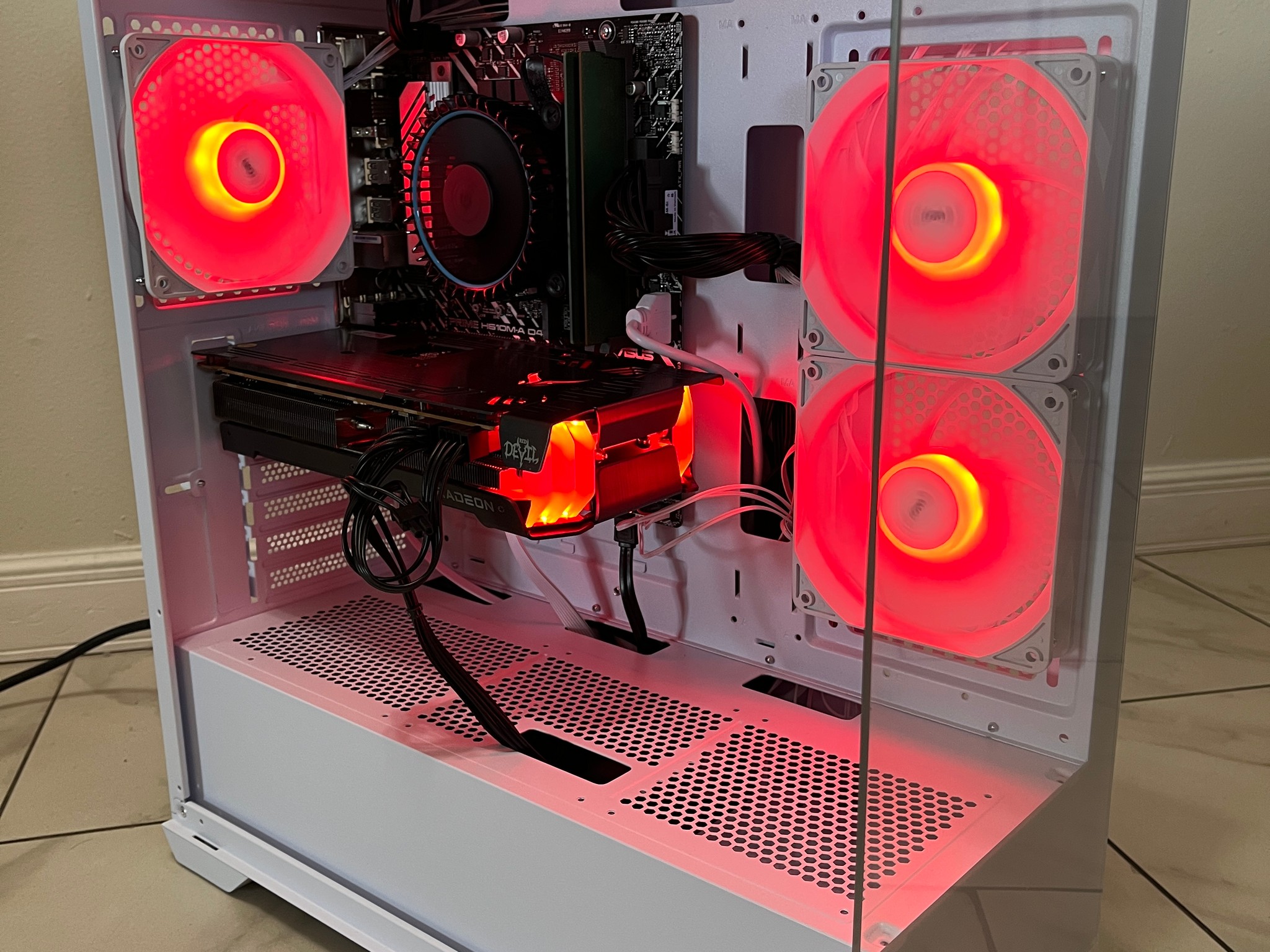 AMD RX 6600 XT, Intel Core i3-12100, 16GB RAM, 512GB SSD, High FPS Gaming PC w/ Wi-Fi & BT