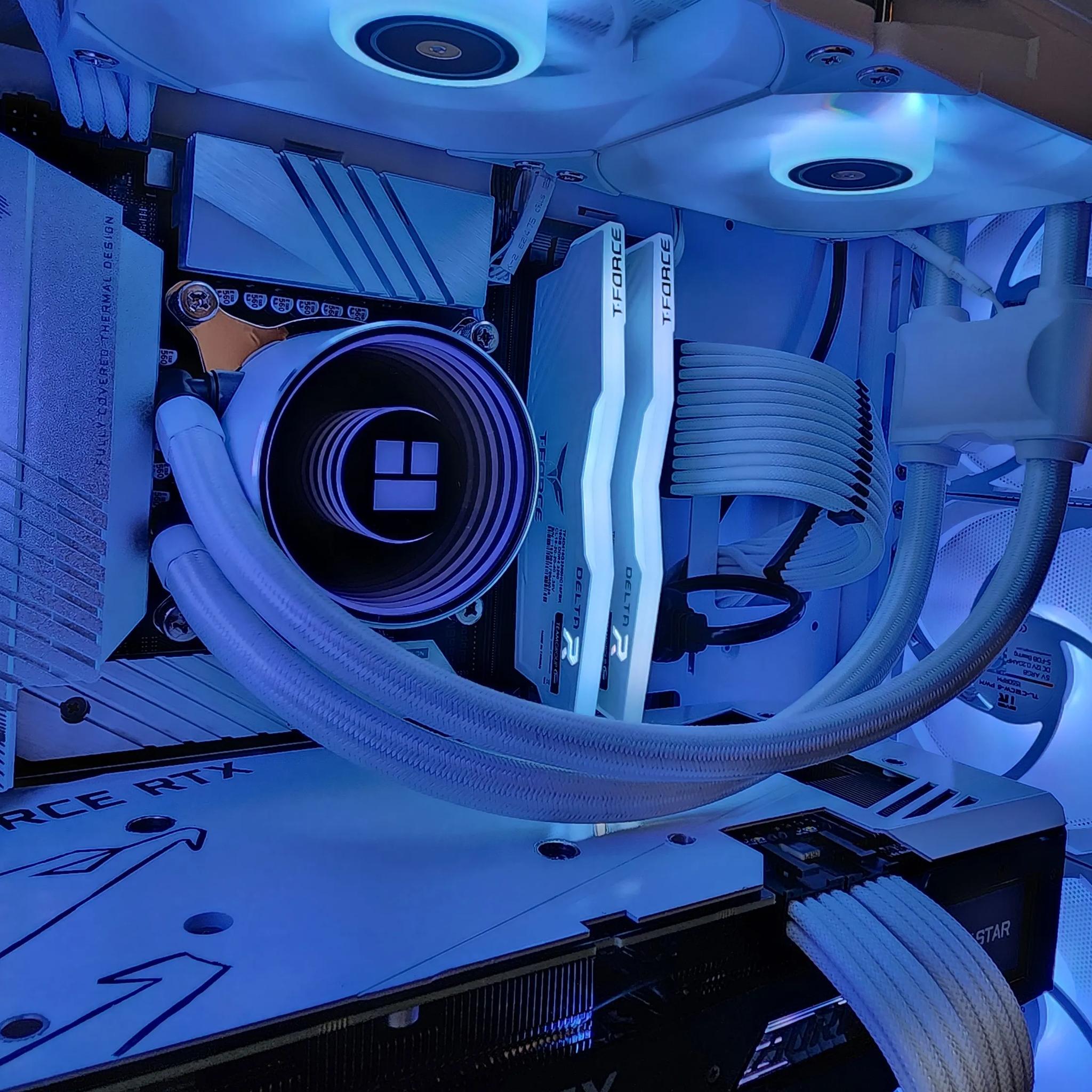 "White Star" Streaming/Gaming PC; i5-13400F | AORUS RTX 3070 | 32GB | 1TB