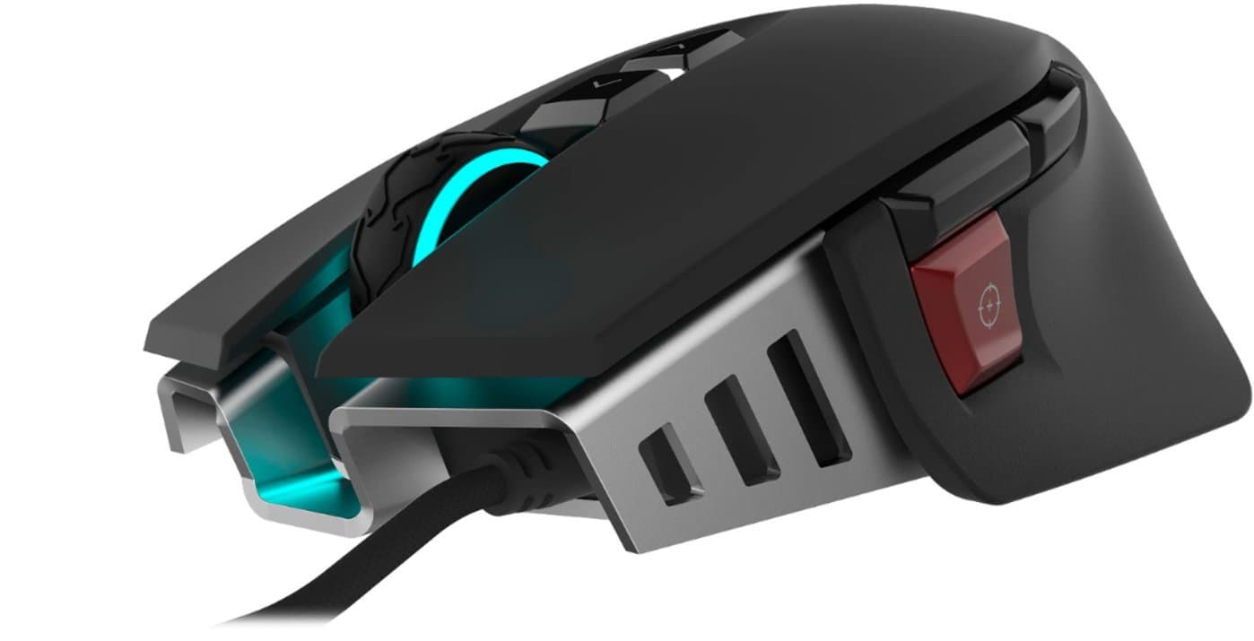 Corsair M65 RGB Elite Tunable FPS Gaming Mouse - Excellent Condition