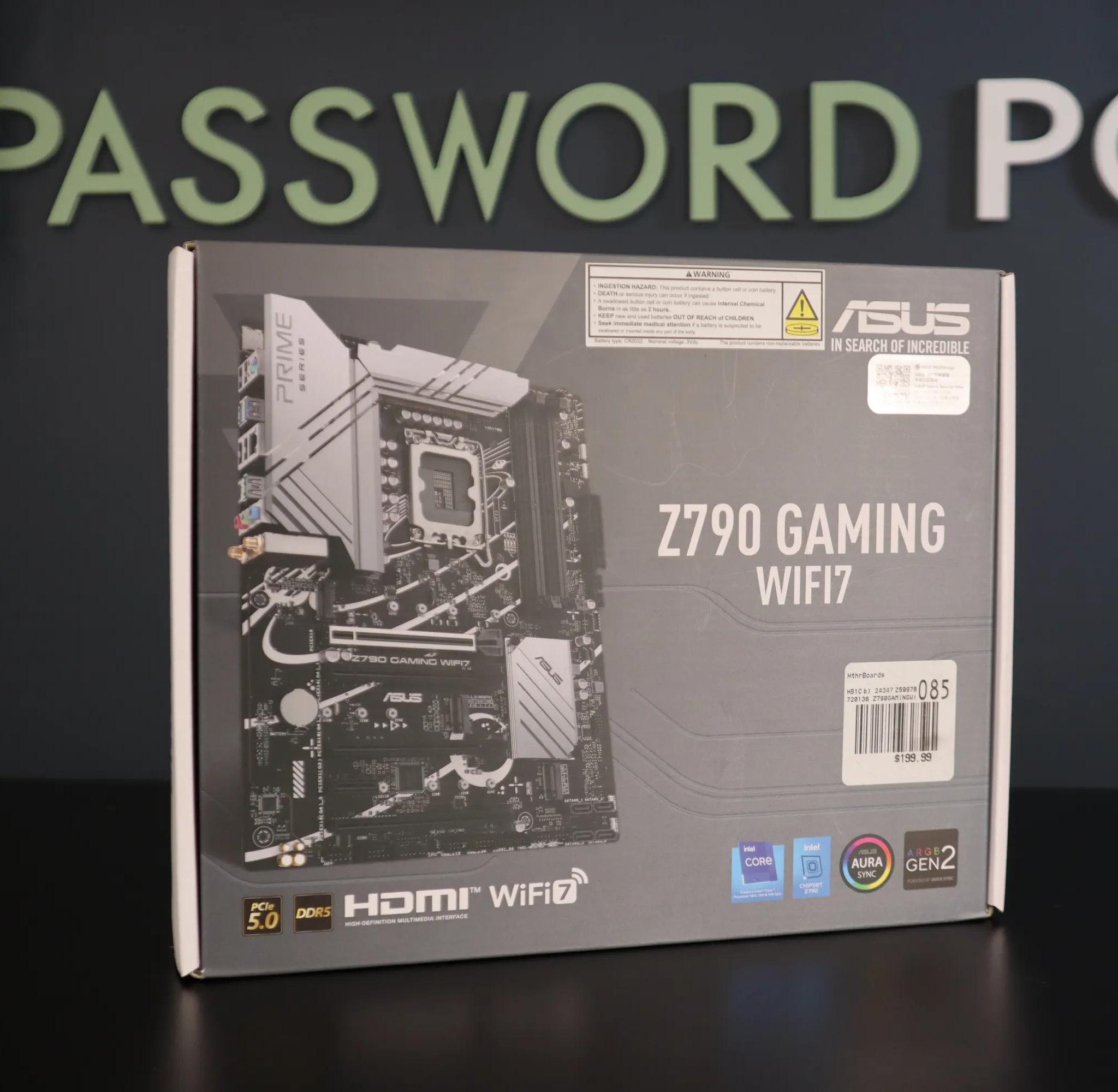 BRAND NEW Asus Prime Z790 Gaming WiFi Motheroard | DDR5