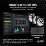 Corsair H150i Elite LCD AIO Liquid Cooler - LCD Screen - 360mm Black