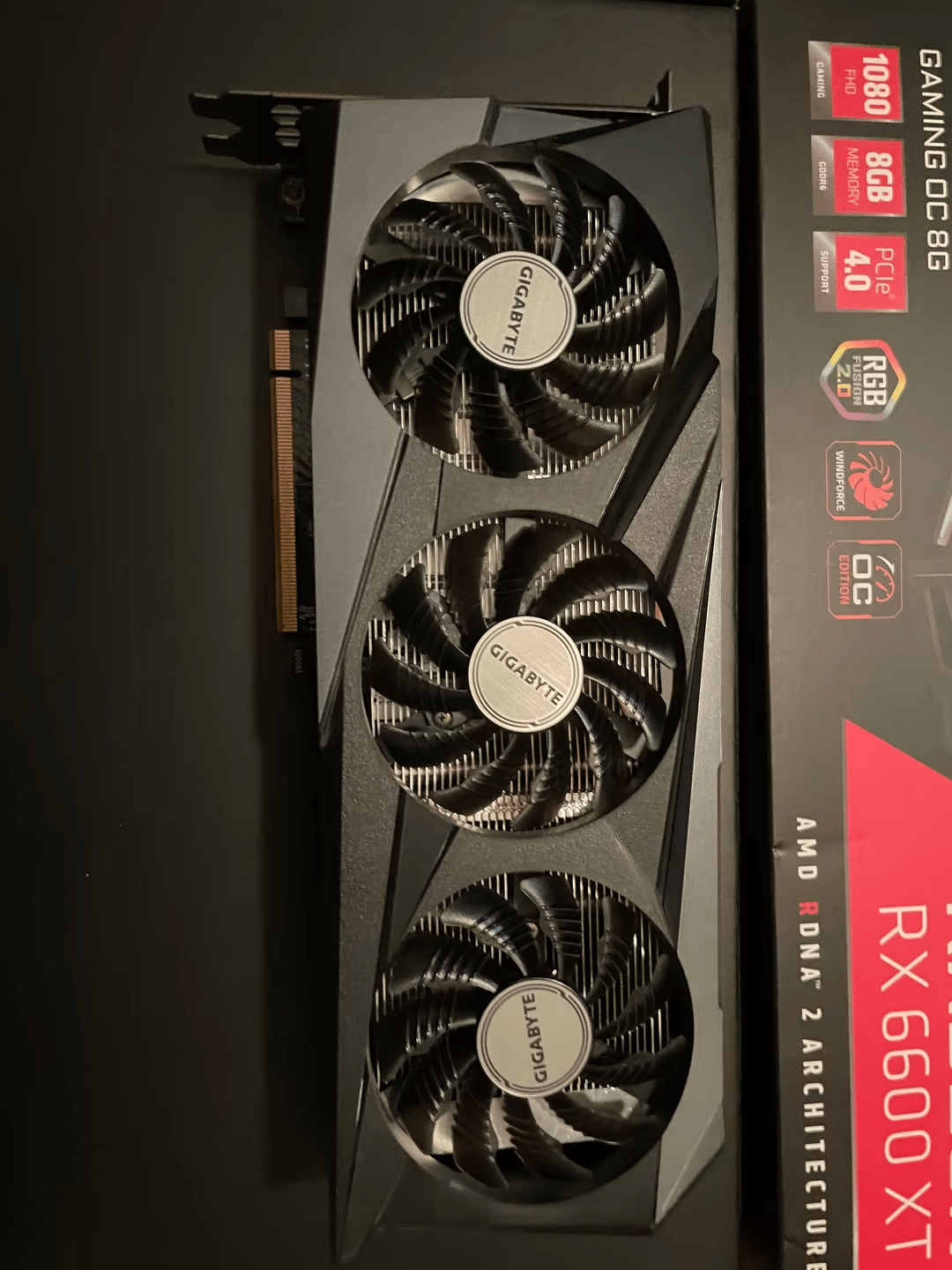 Gigabyte 6600XT Gaming OC 