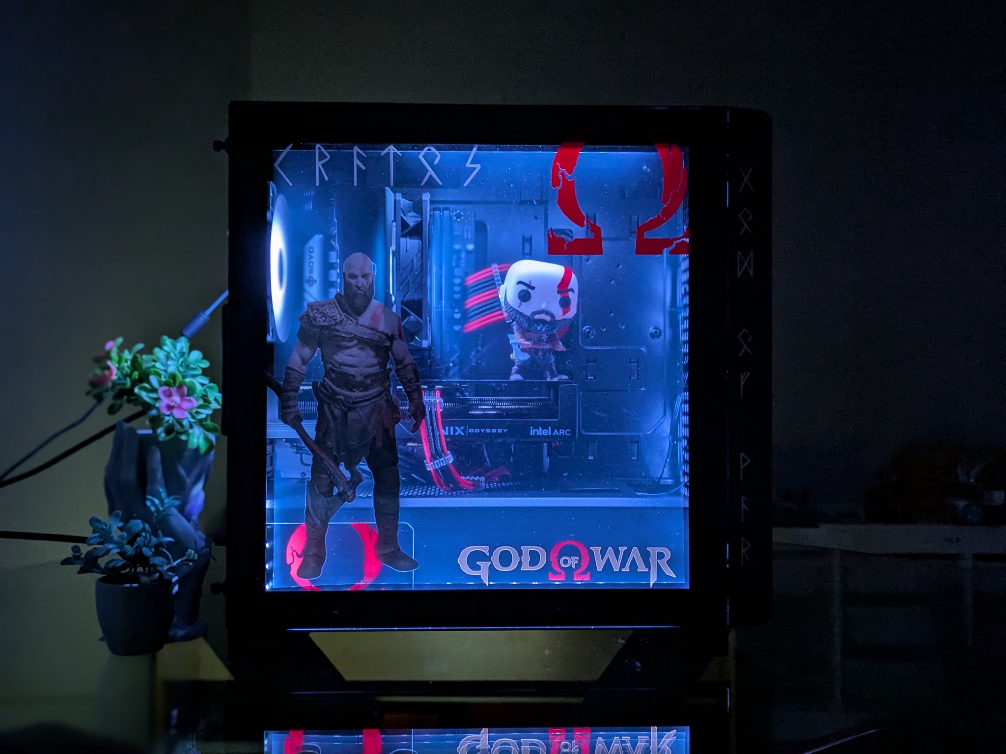 The God of War Gaming PC | 1440p Capable | Intel I5-14400F + Intel ARC B580 | 1TB SSD | 16GB RAM