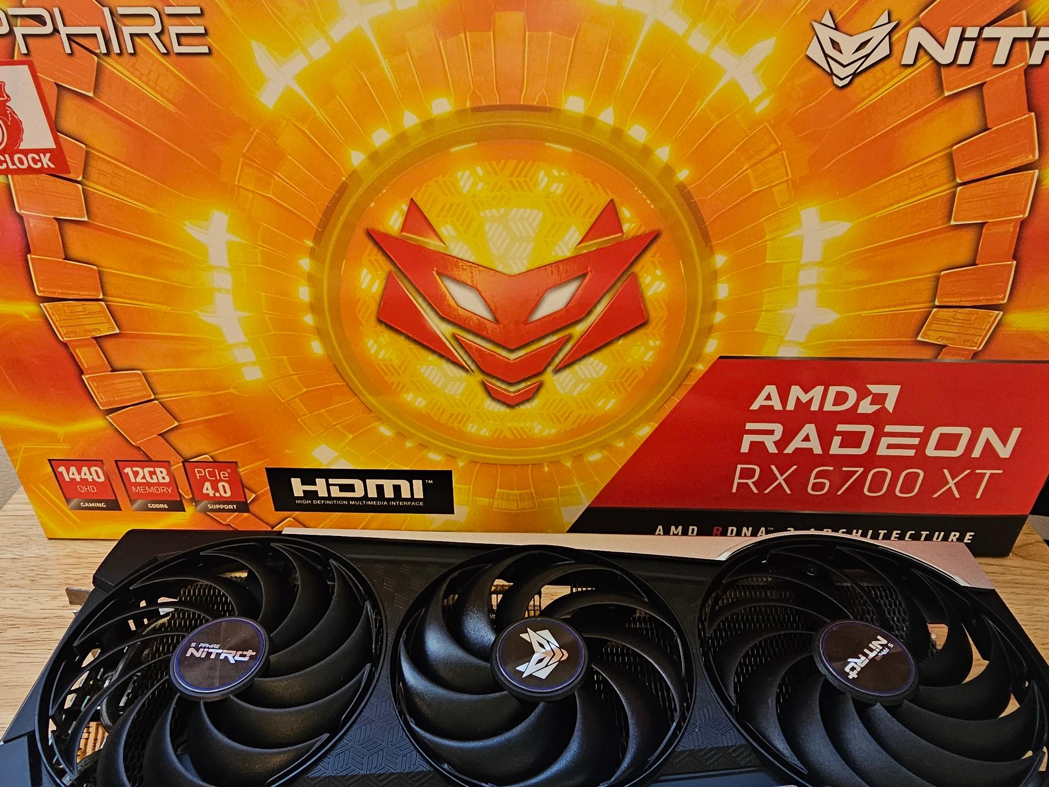 SAPPHIRE NITRO+ Radeon RX 6700 XT