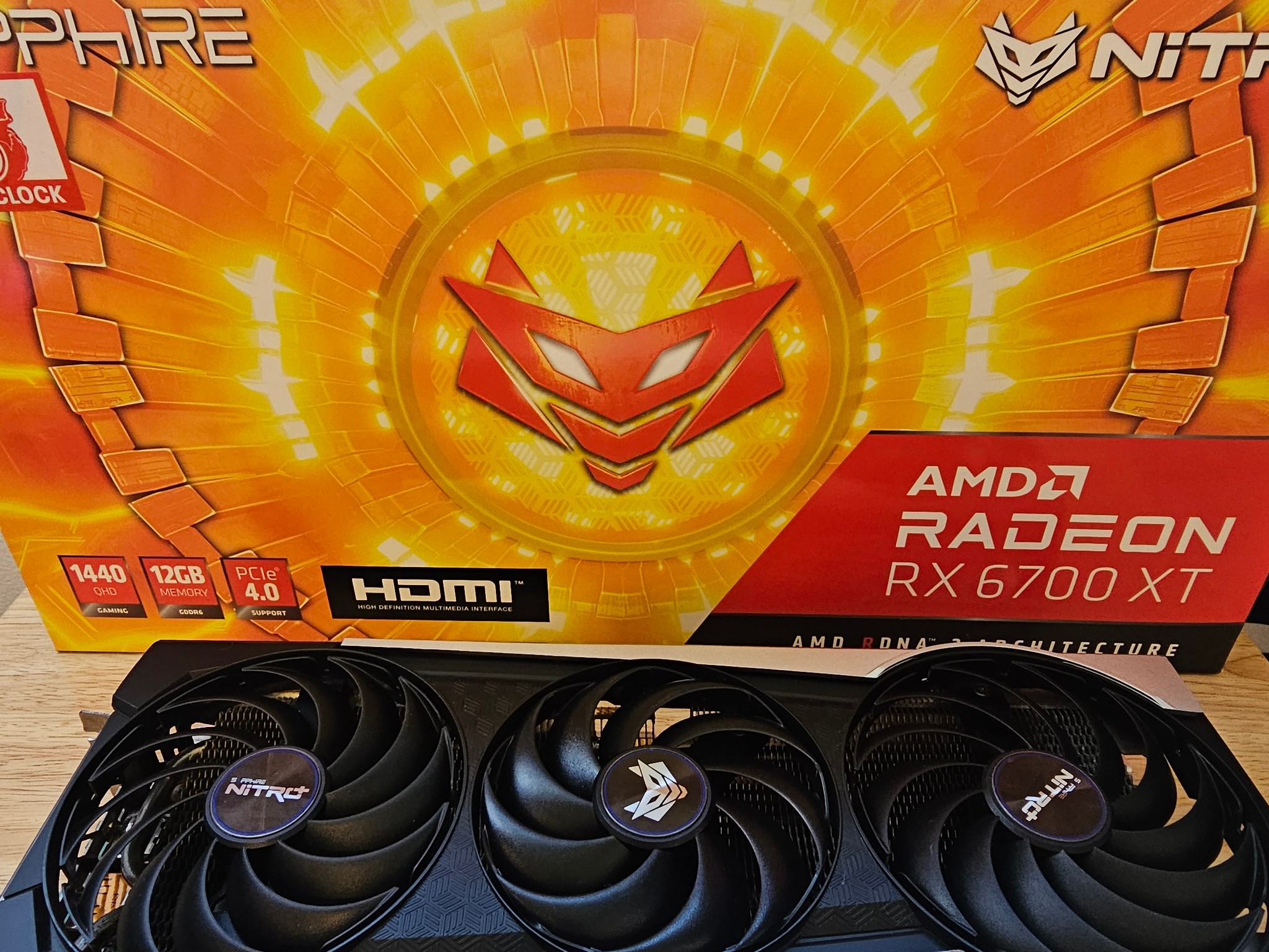SAPPHIRE NITRO+ Radeon RX 6700 XT