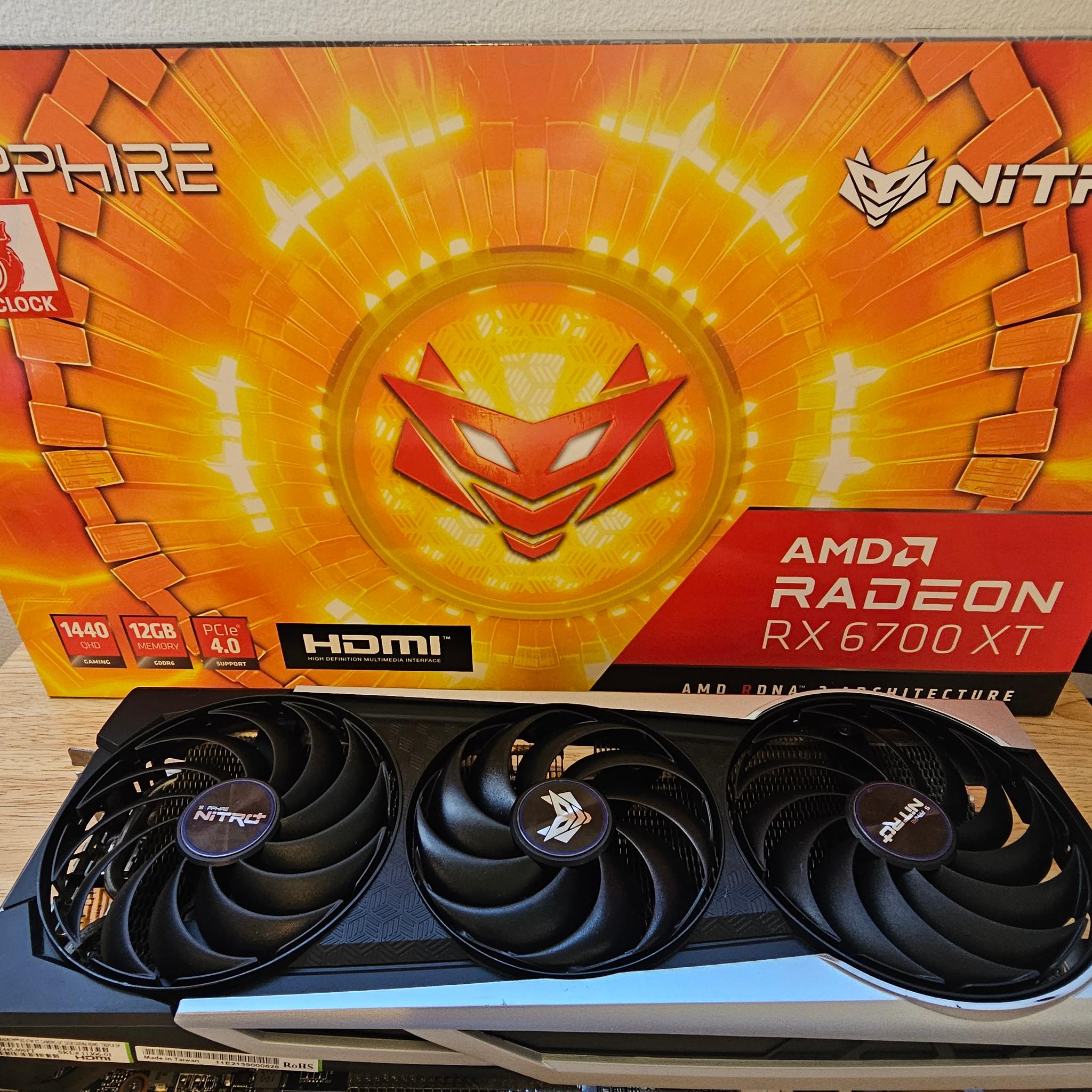 SAPPHIRE NITRO+ Radeon RX 6700 XT