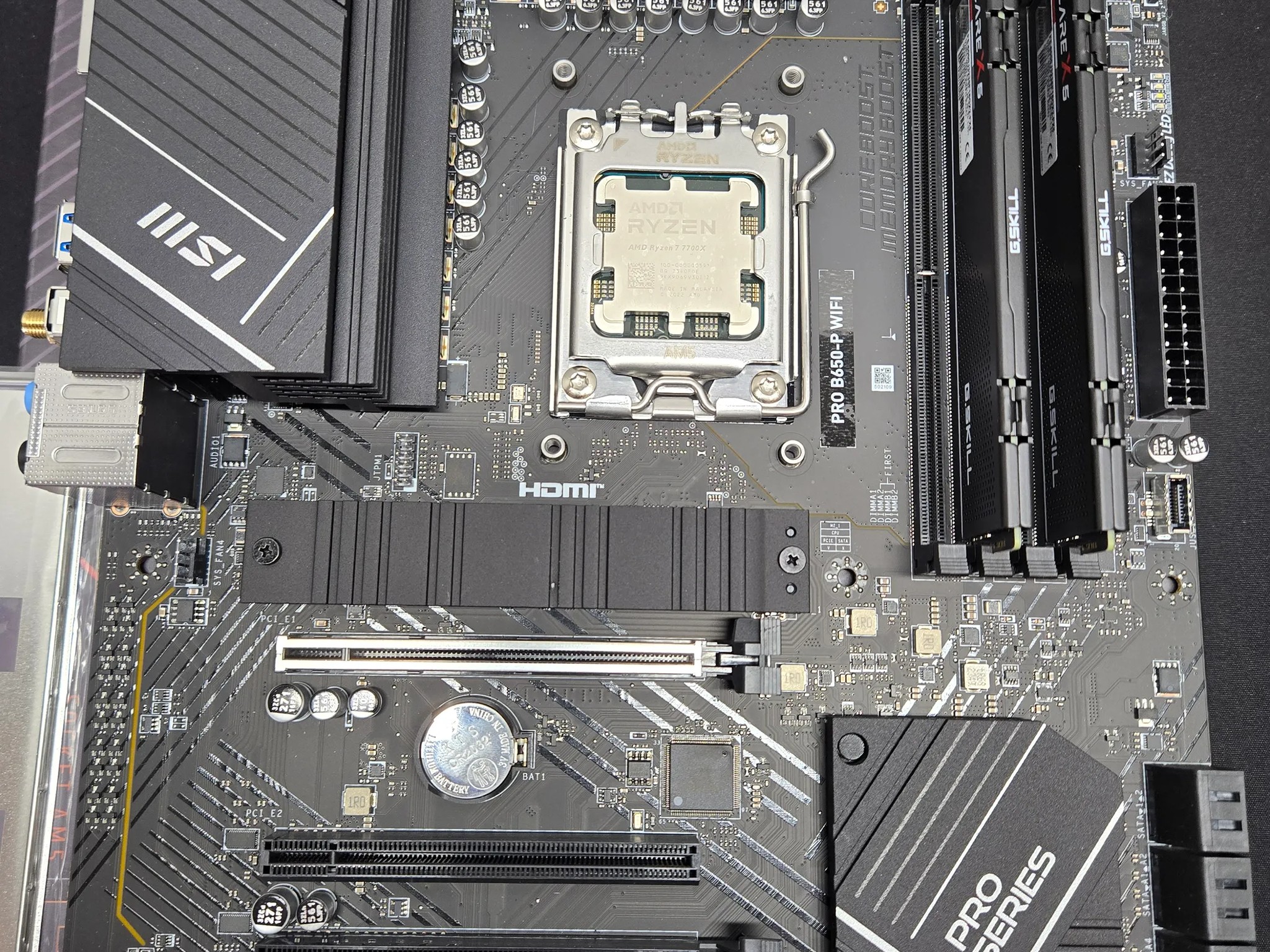 Ryzen 7 7700x CPU/Motherboard/RAM Combo