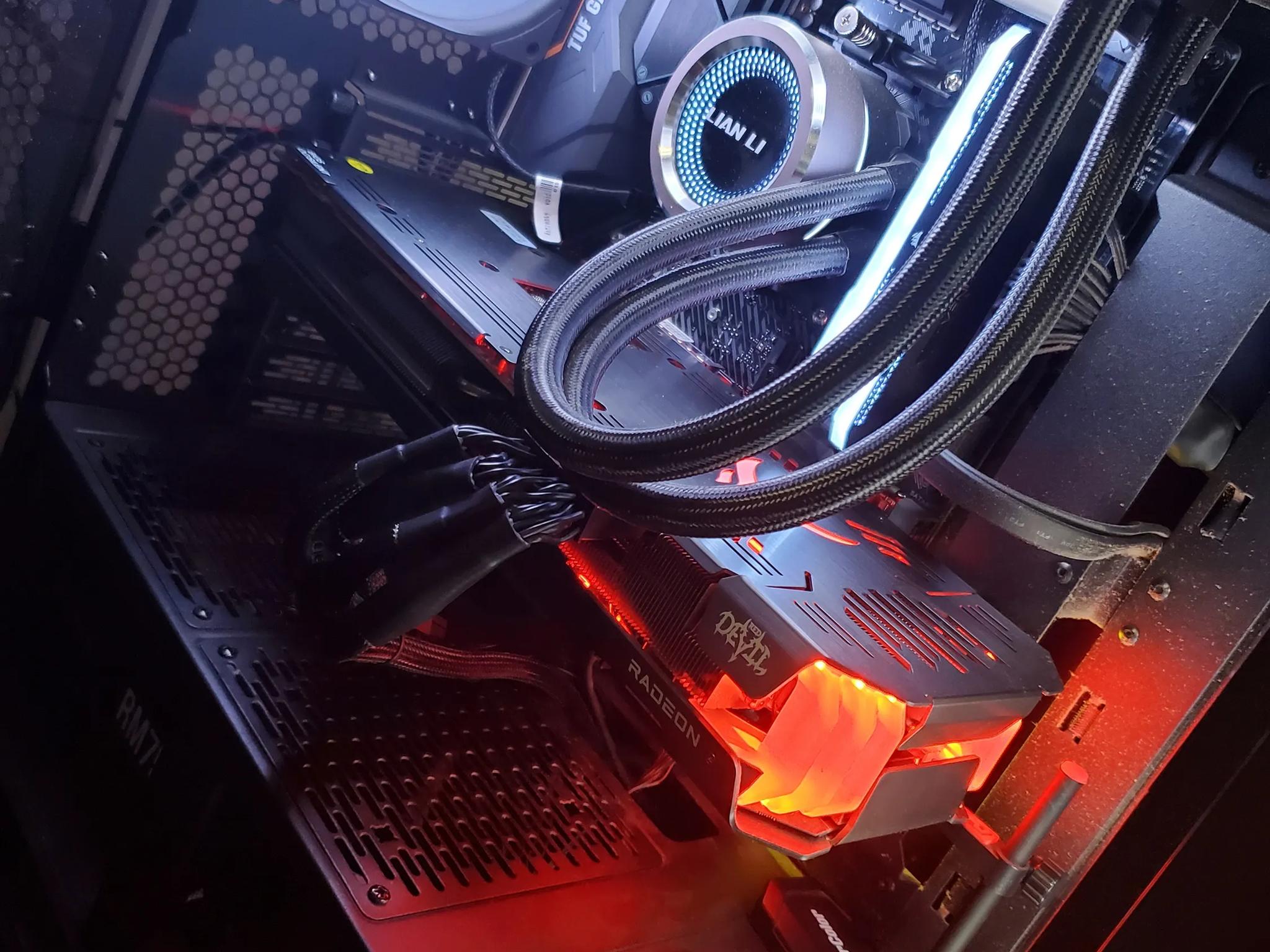 AMD 5800X, RED DEVIL RX6750XT 12G, 1TB, 32G CORSAIR VENGEANCE, TUF GAMING X570-PLUS WIFI, LIAN LI