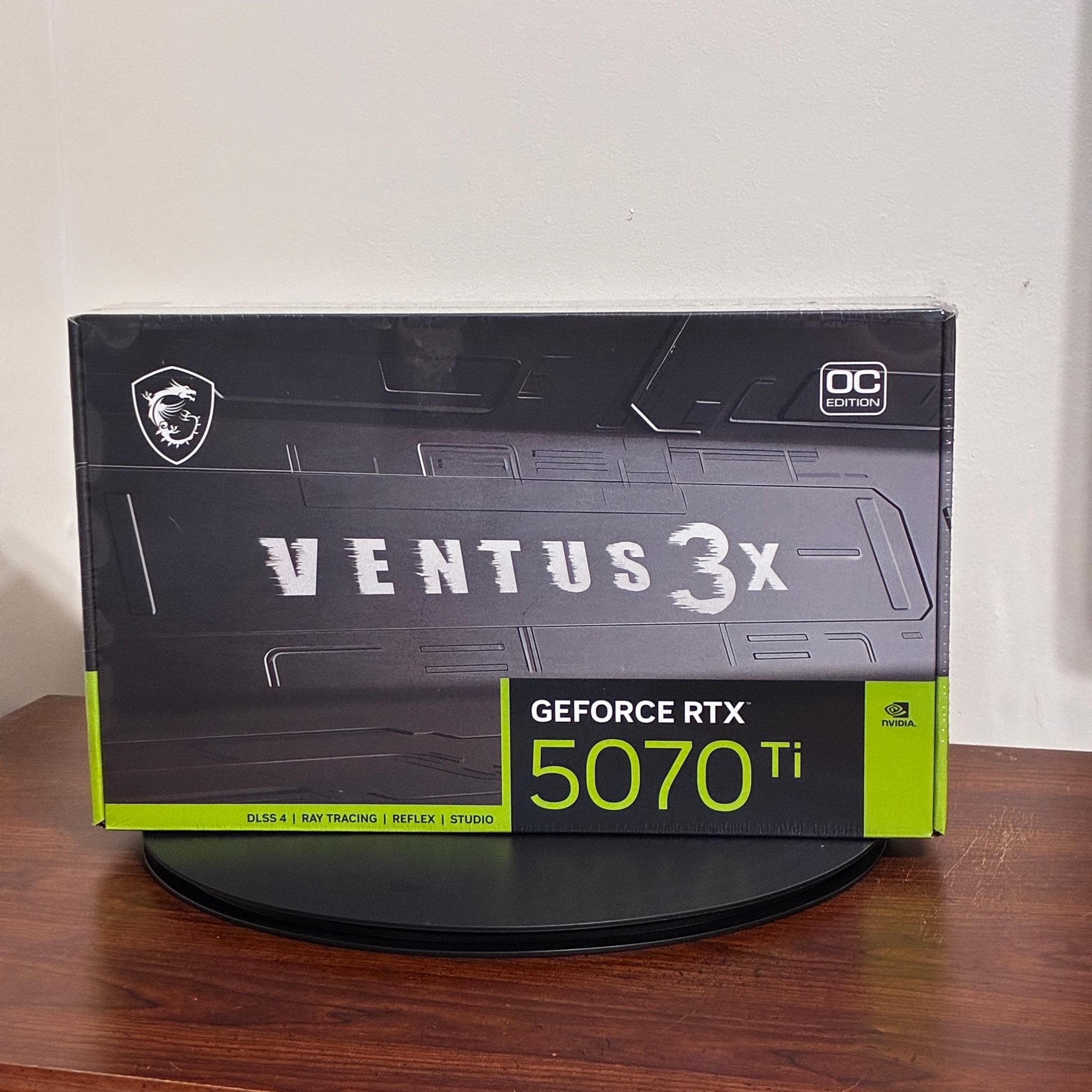 MSI GeForce RTX 5070 Ti 16G VENTUS 3X OC