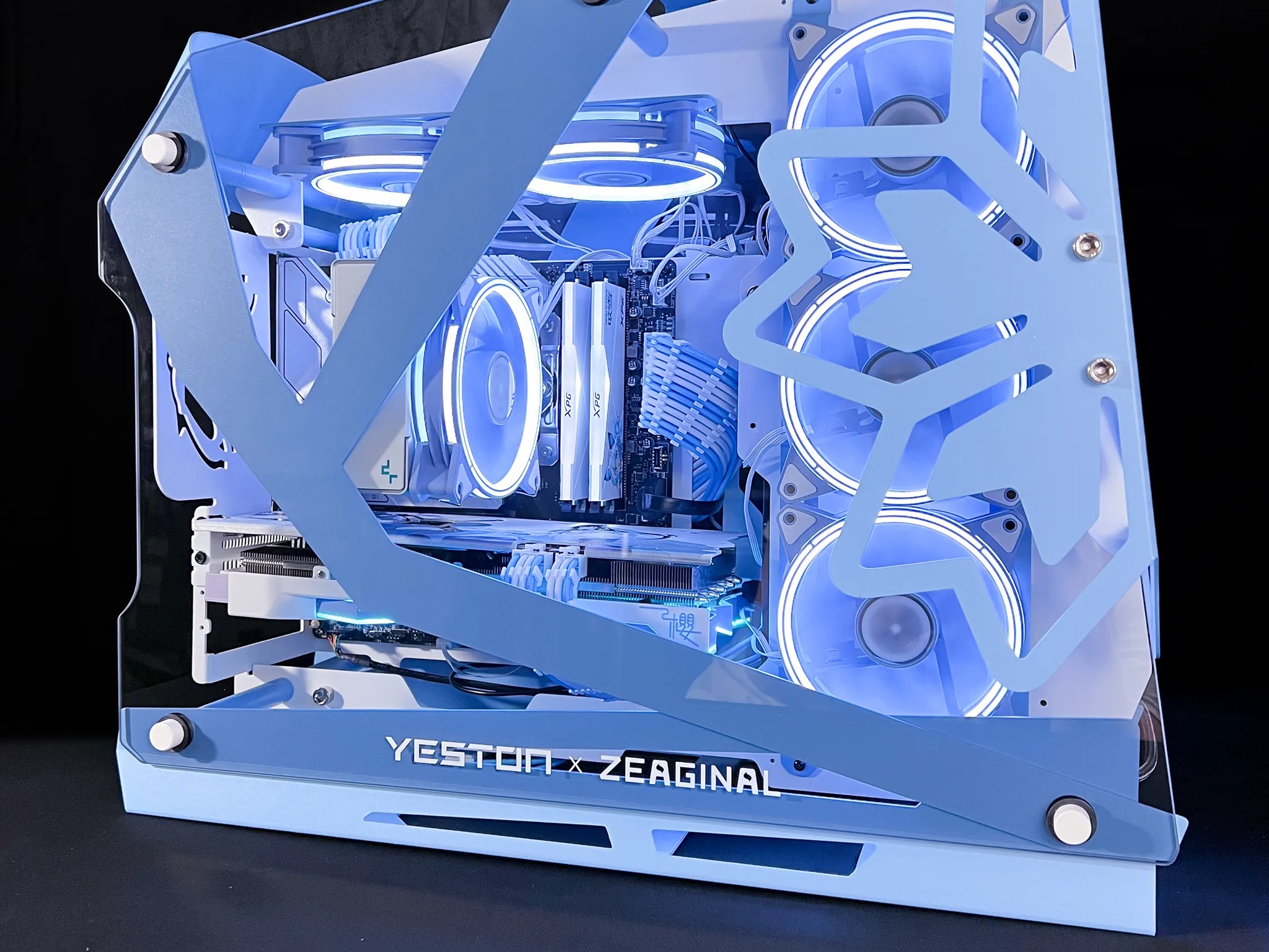 YESTON Anime Waifu PC Build | Radeon RX 6700XT | i5-12400