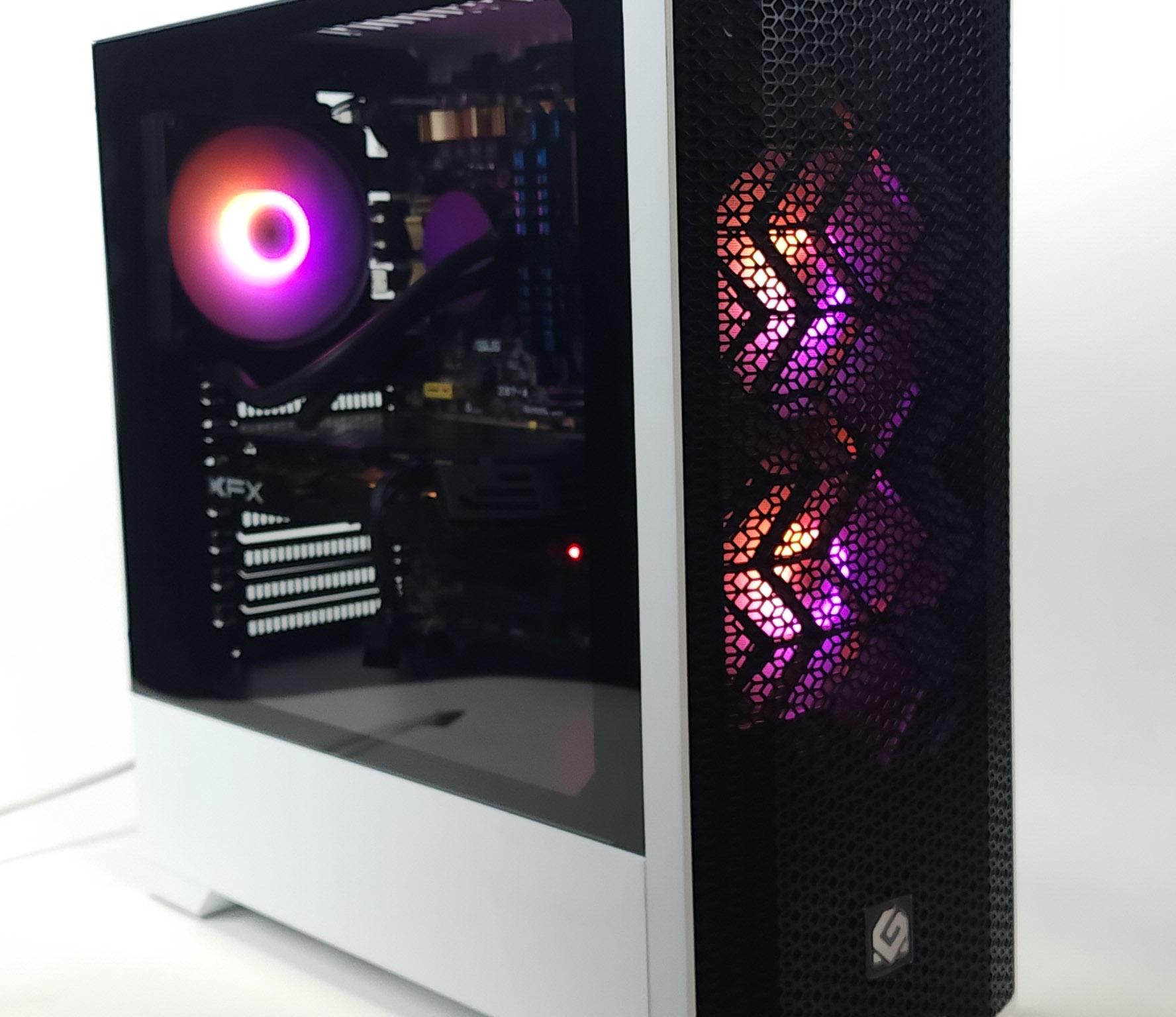 Gaming PC i7-4770K 16GB RAM 512GB SSD RX 580 8GB Windows 11 Computer