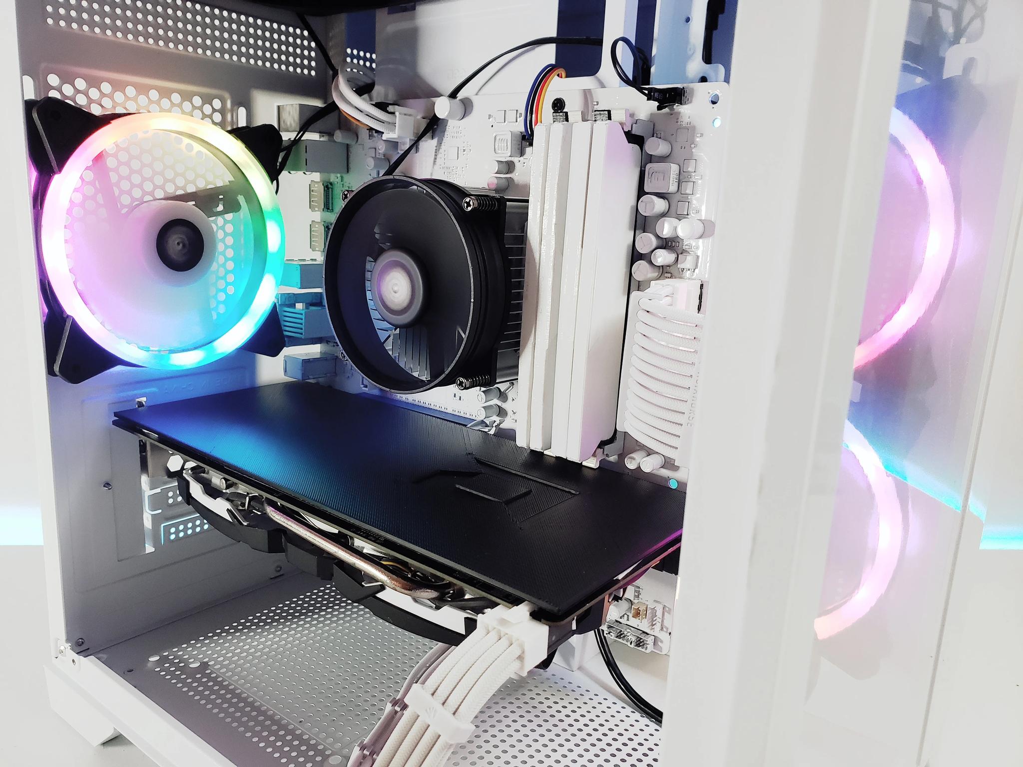 i7 Value Gaming PC | ⚙️RX580 | All White✨ |