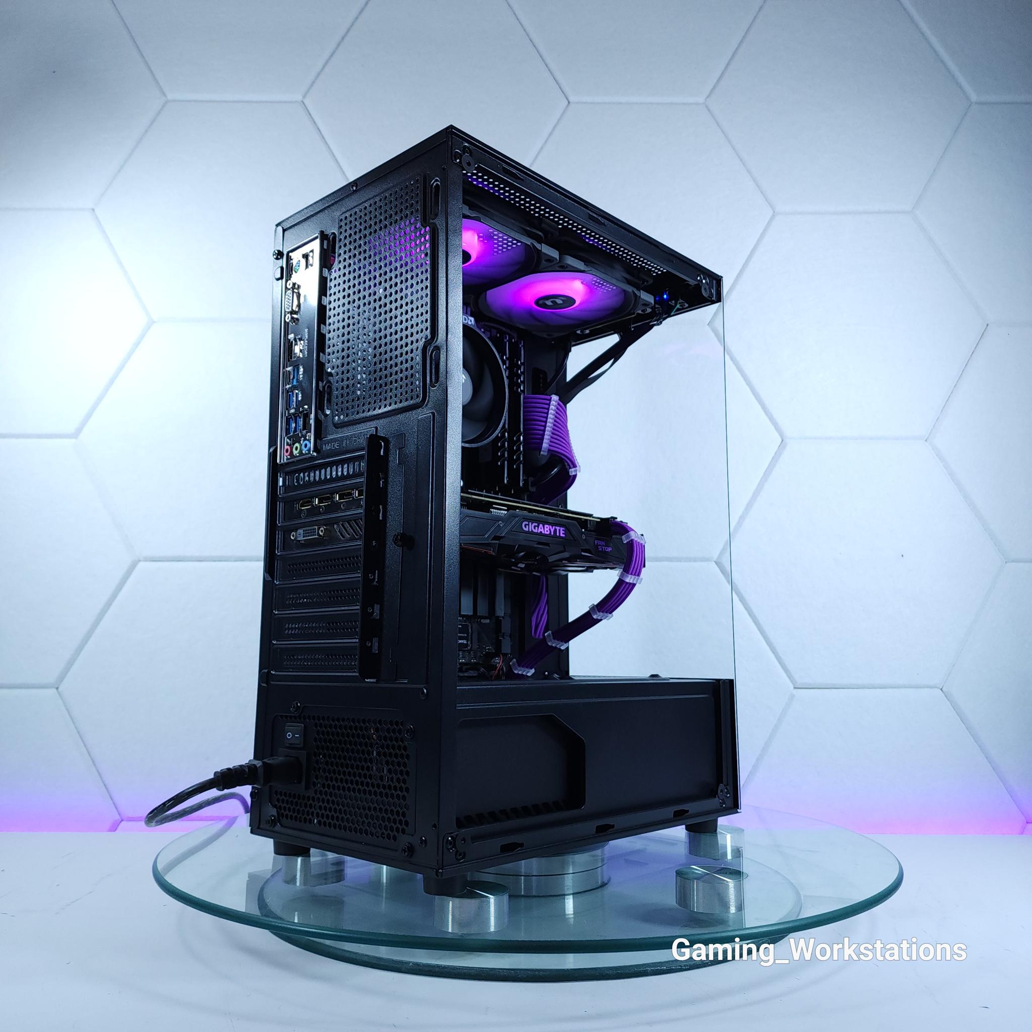 💜GTX 1070Ti●Ryzen 3 4100●1080p Gaming Computer