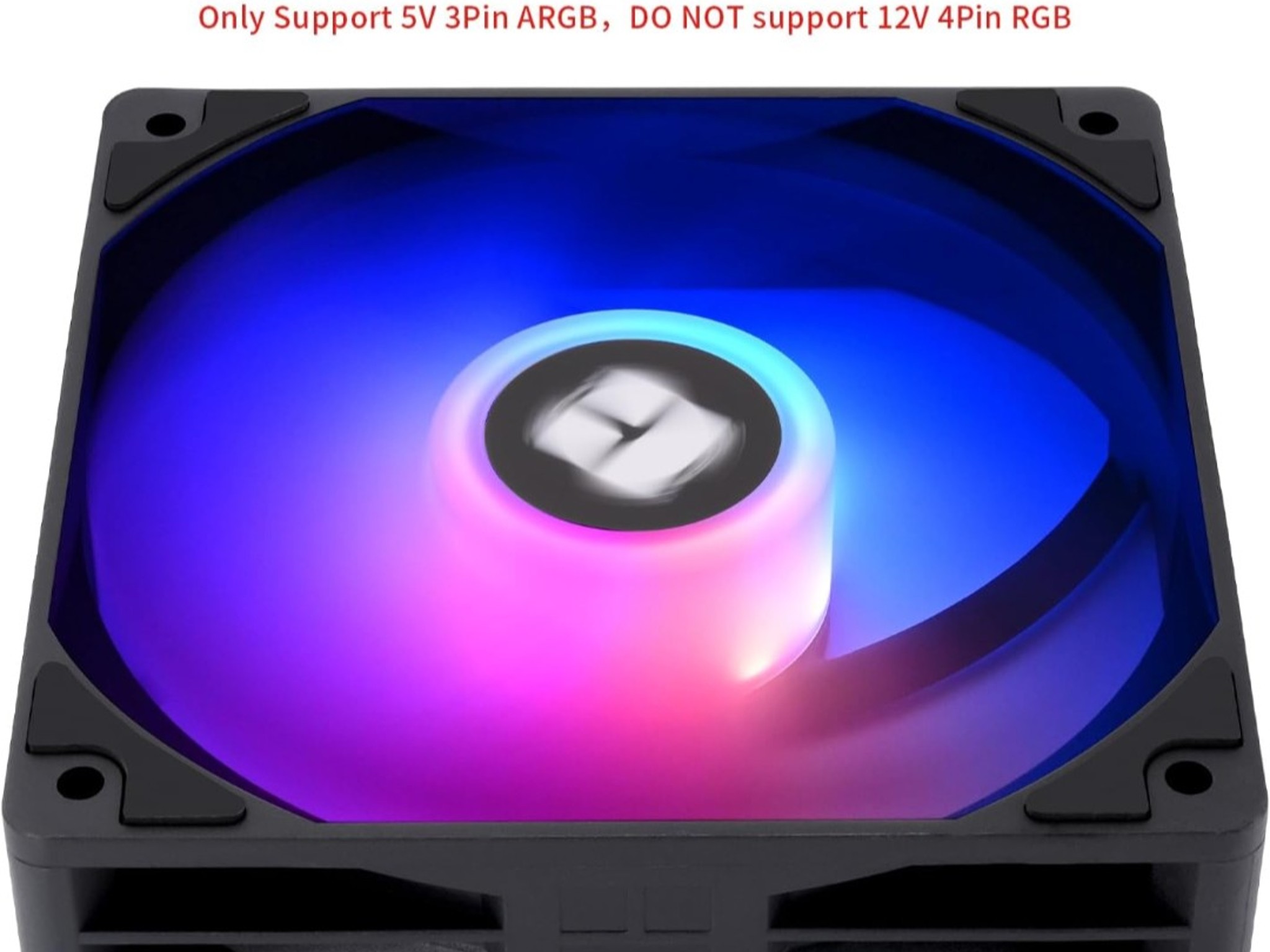 Thermalright CPU Air Fans Black Frame With RGB Blades (3)