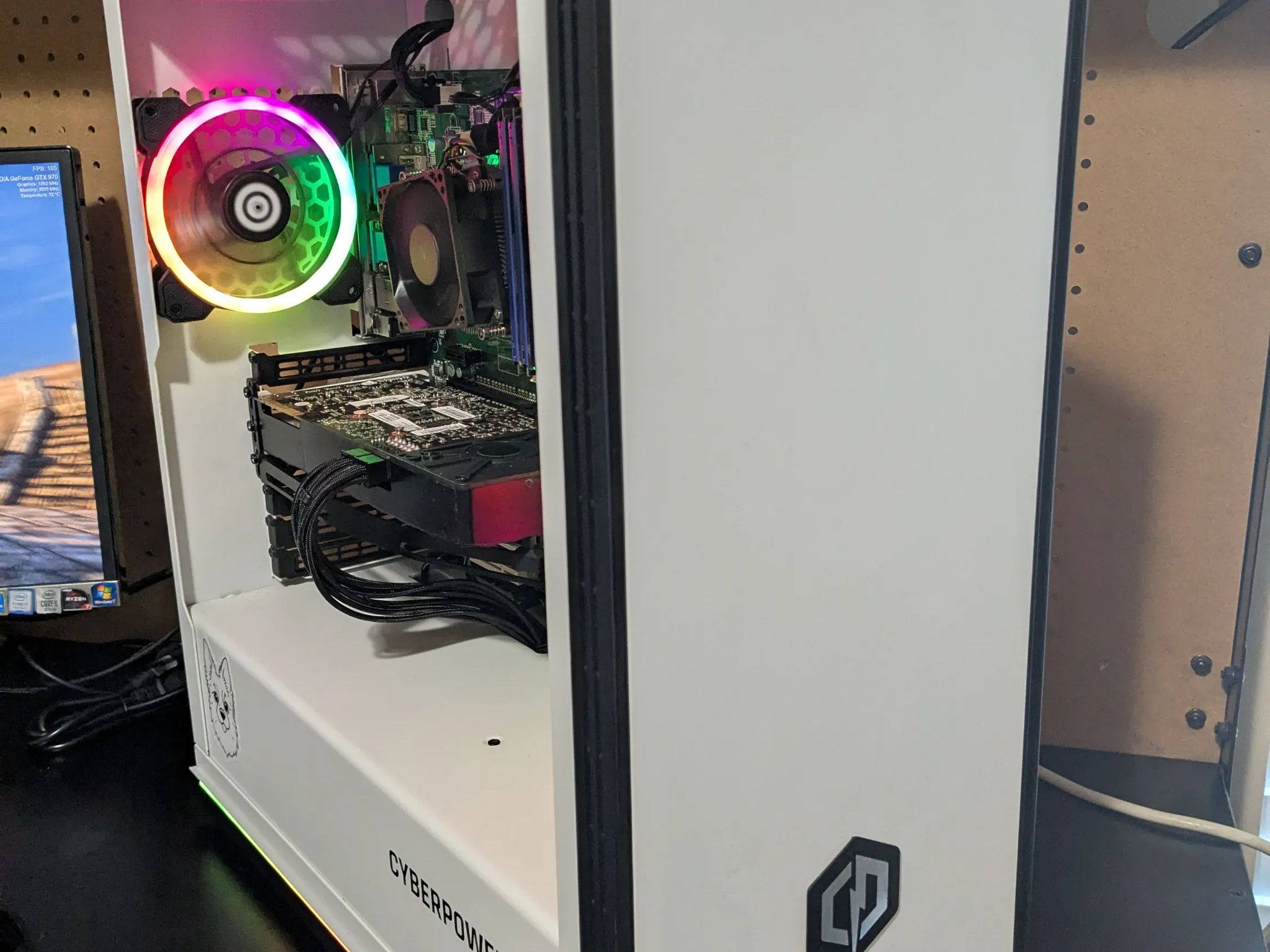 90 FPS Fortnite | 180 Day Warranty | i5-4570, 16GB RAM, 4GB GTX 970, 512GB SSD, Win10, RGB, BT/Wifi