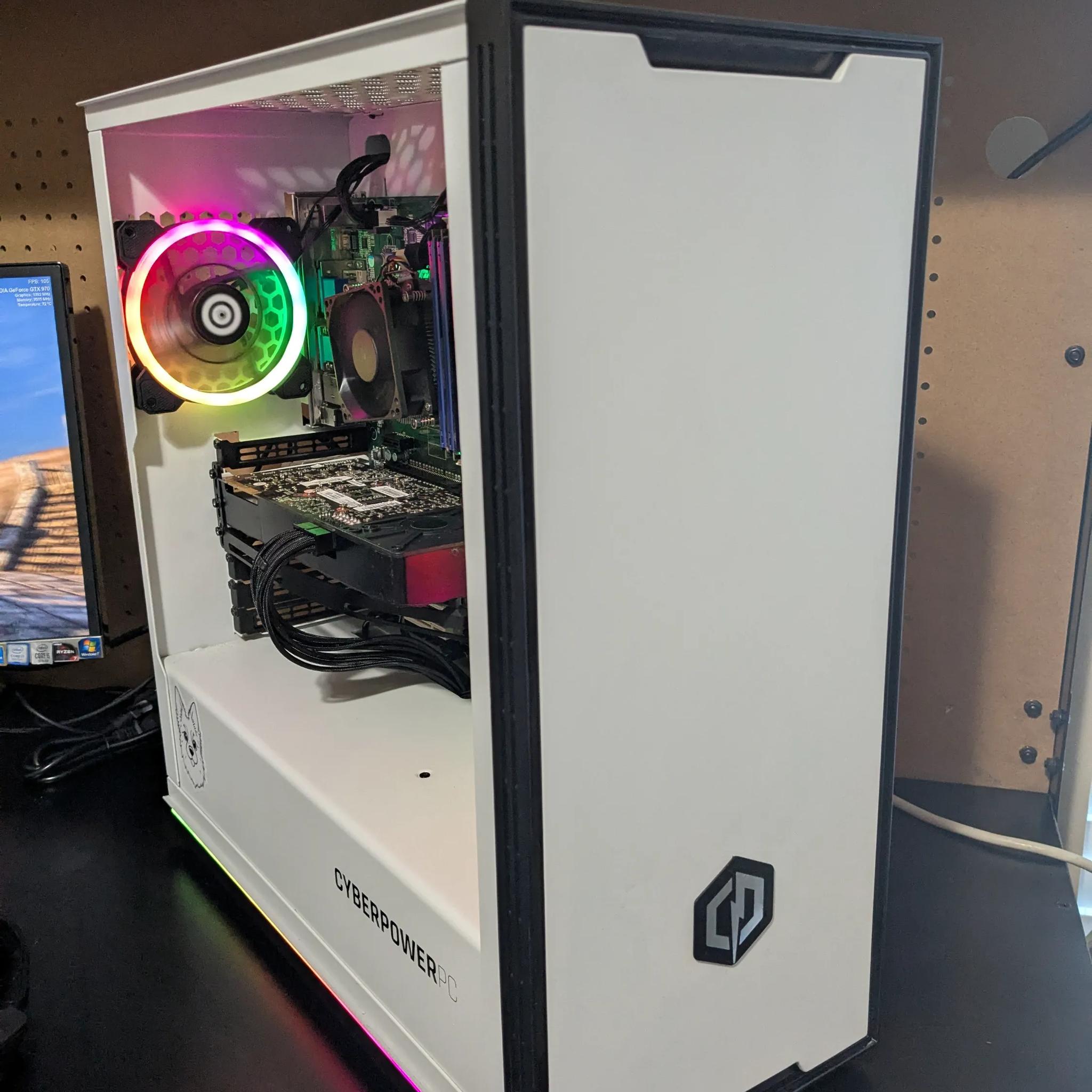90 FPS Fortnite | 180 Day Warranty | i5-4570, 16GB RAM, 4GB GTX 970, 512GB SSD, Win10, RGB, BT/Wifi