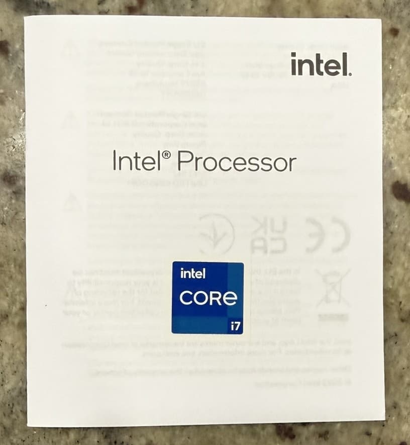 Intel Core i7-13700K 3.4GHz 16-Core 24-Thread LGA1700 CPU SRMB8