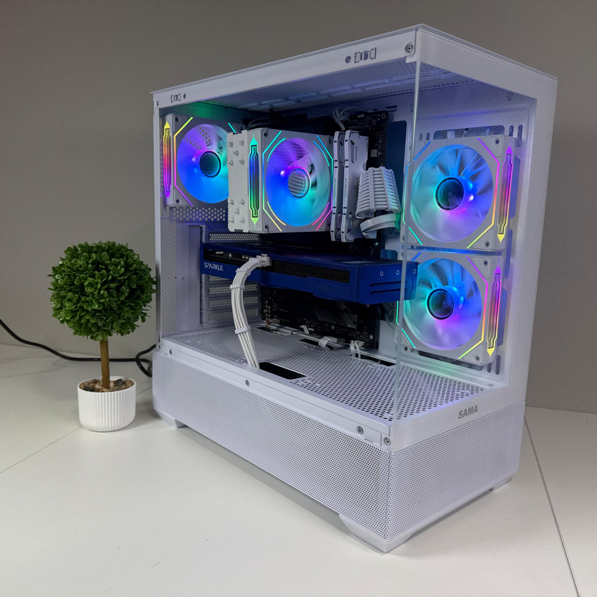 Intel B580 | Ryzen 7 5700 X | 32GB DDR4 | 1TB SSD | 650W Gold PSU | ARGB Fans | Windows 11 PRO
