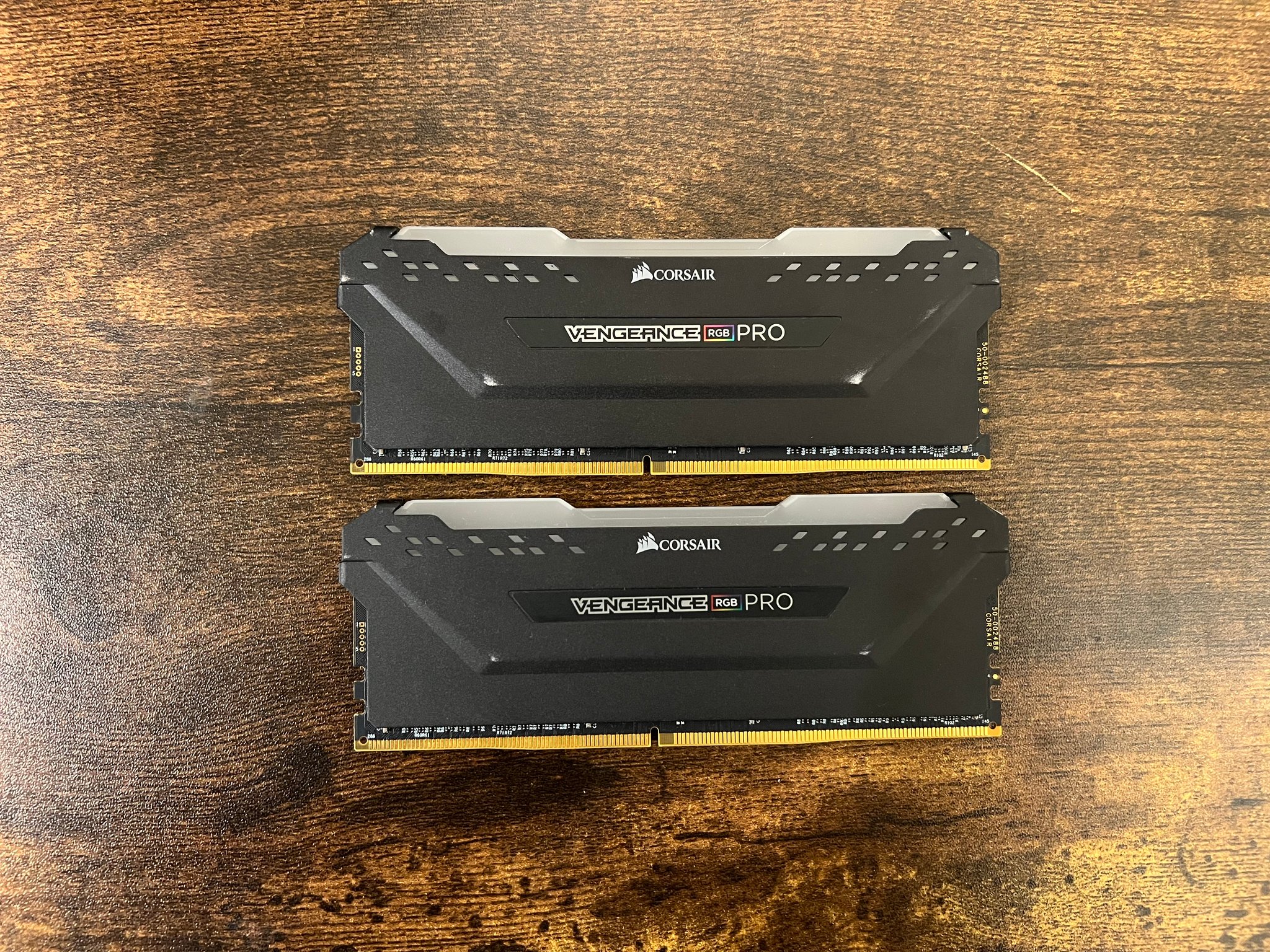32GB Corsair Vengeance RGB PRO (2 x 16GB) DDR4 DRAM 3200MHz C16 Memory Kit — Black