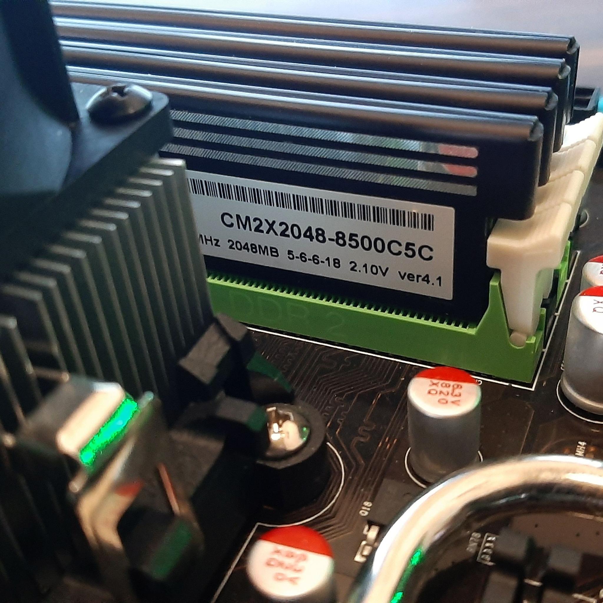 Retro XFX 750A Motherboard with CPU, RAM, Cooler, etc.