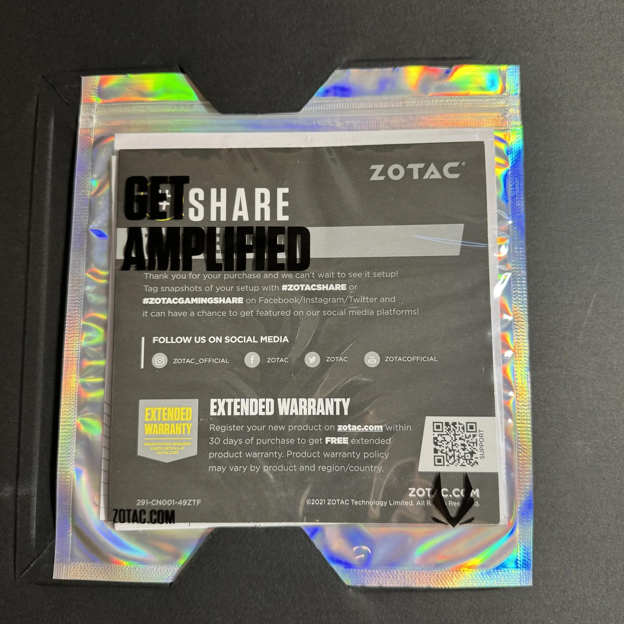 ZOTAC Trinity OC GeForce RTX 3090 24GB RAM