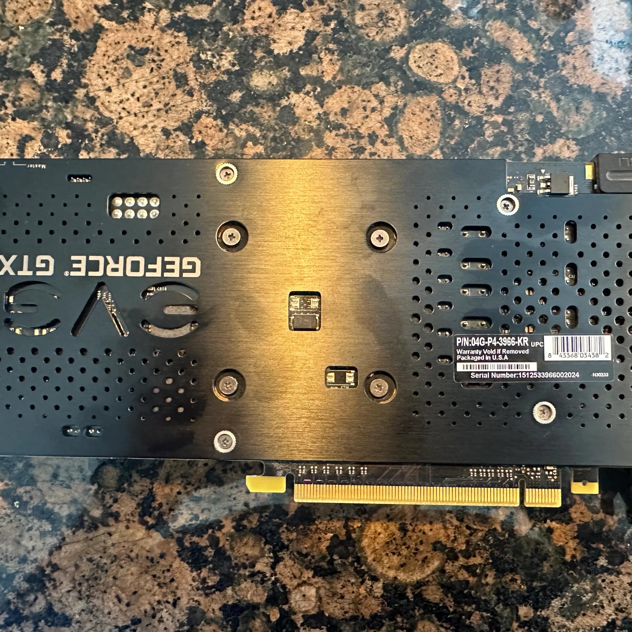 EVGA Geforce GTX 960 4MB GPU for sale