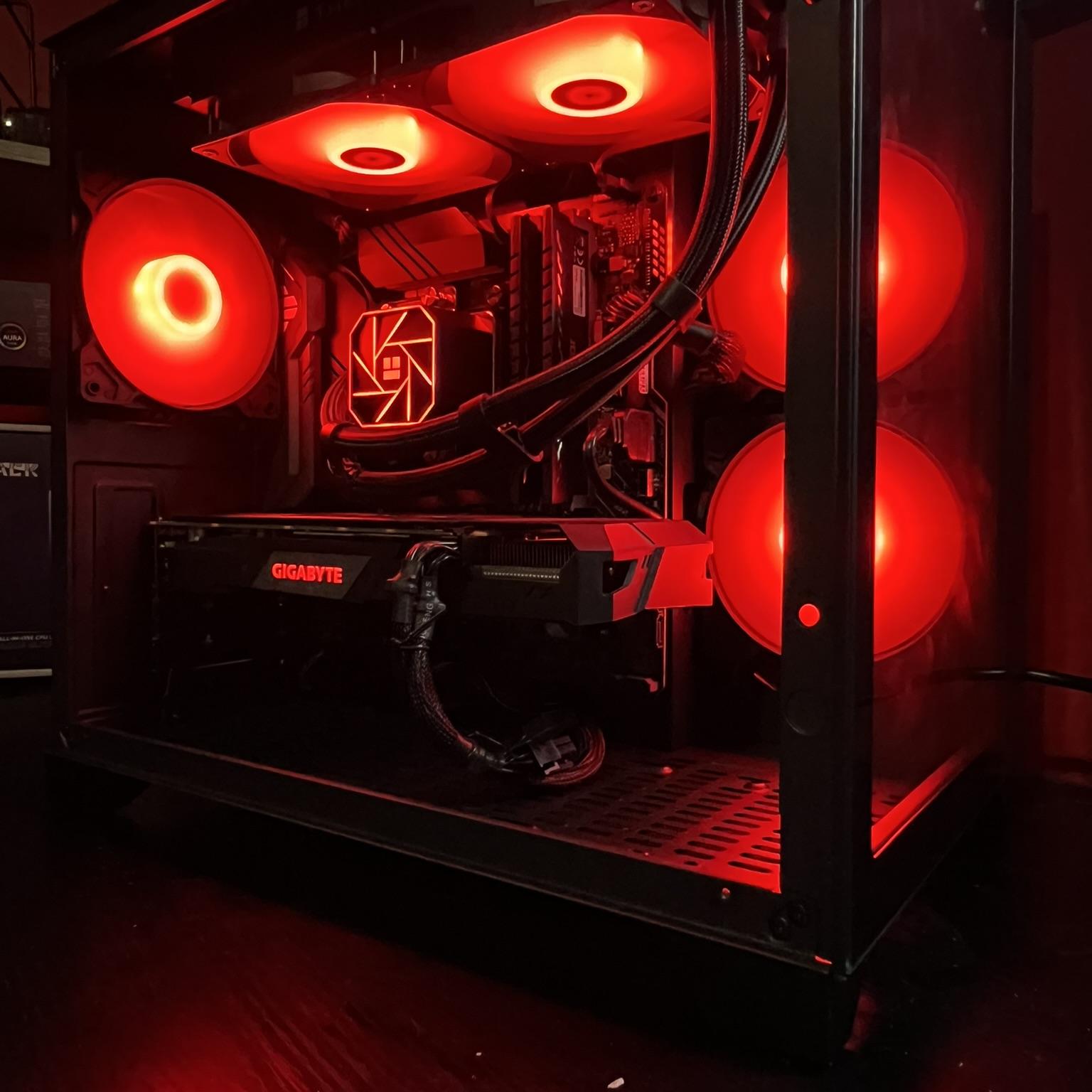 🔥⚔️⬛️ Dark Knight||Liquid Cooled Gaming PC⚔️ GTX 1660 Super 6GB⚔️Intel 10100f⚔️16GB DDR4
