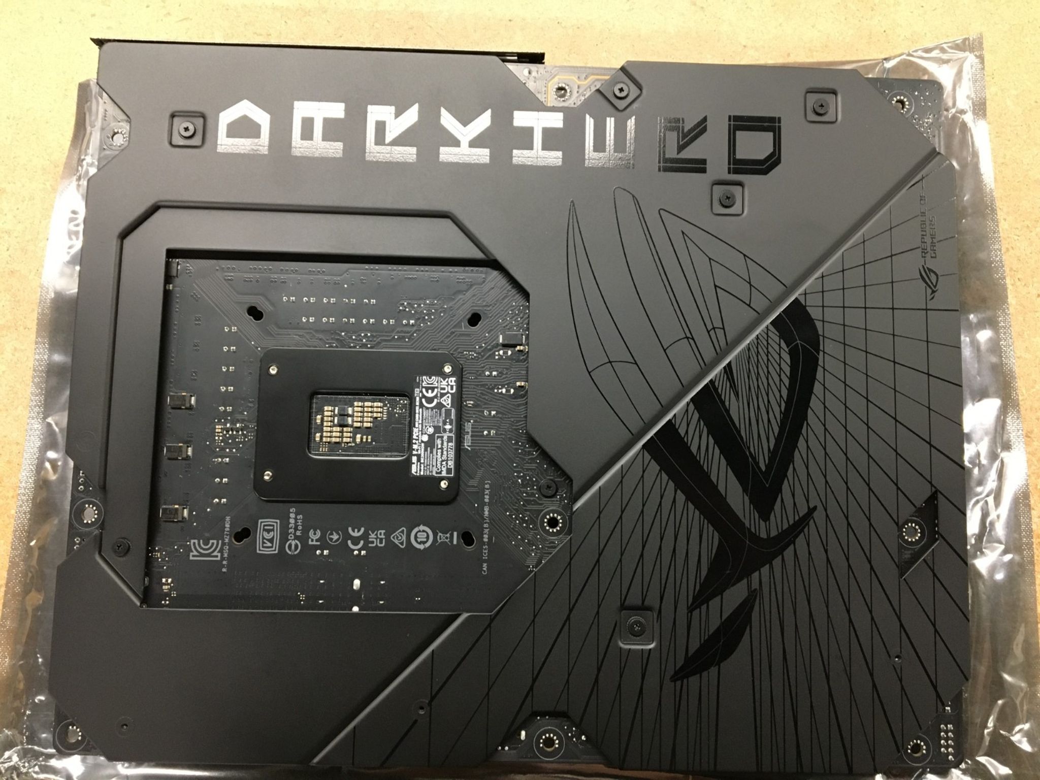 ASUS ROG Maximus Z790 Dark Hero LGA 1700 Motherboard - RMA Replacement