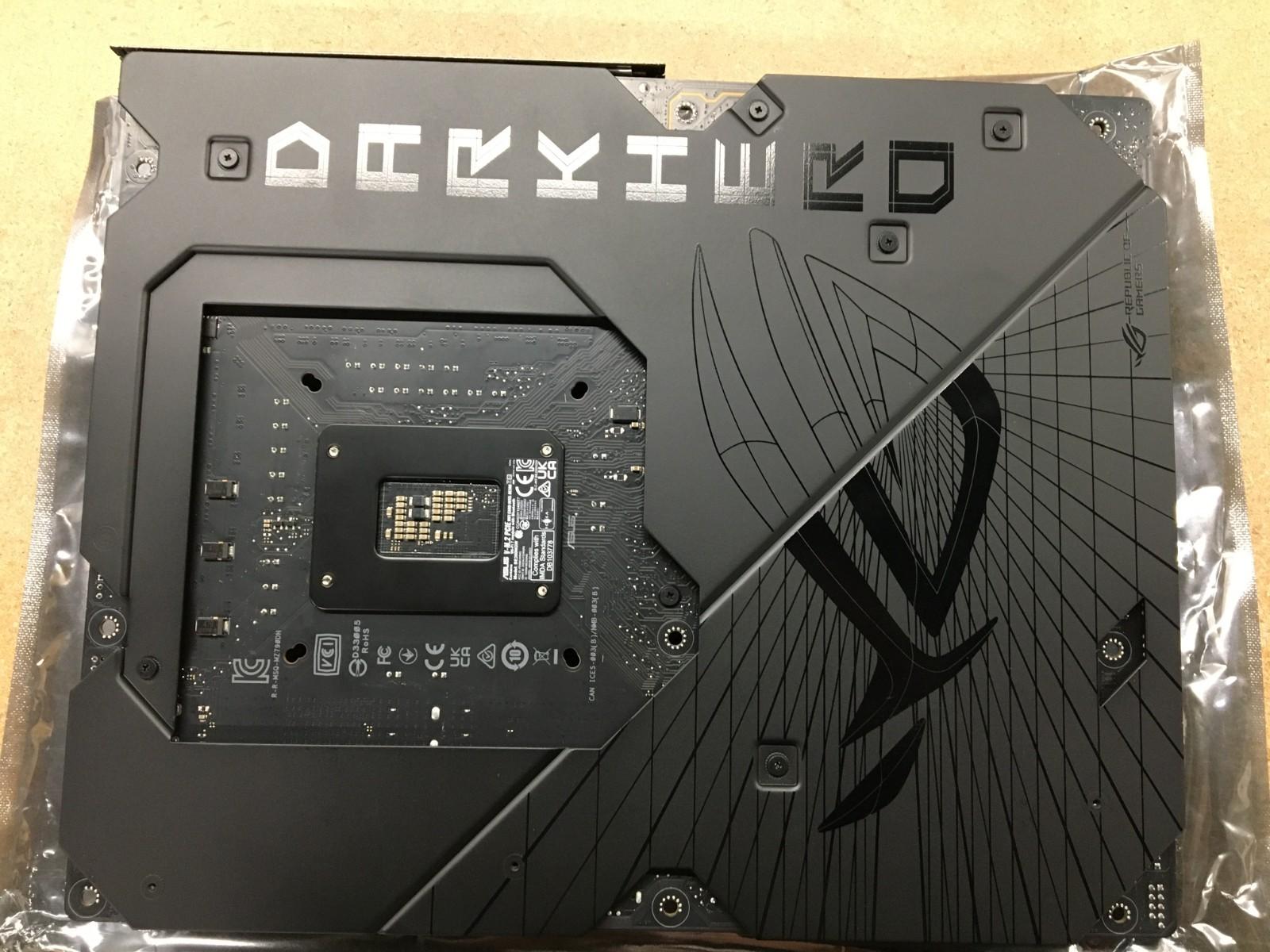 ASUS ROG Maximus Z790 Dark Hero LGA 1700 Motherboard - RMA Replacement