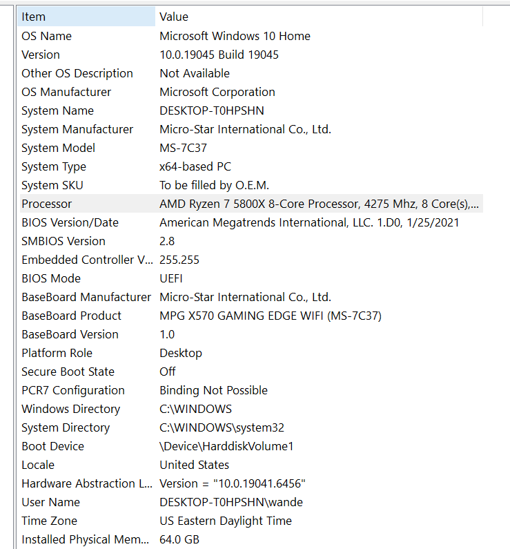 AMD Ryzen 7 5800X