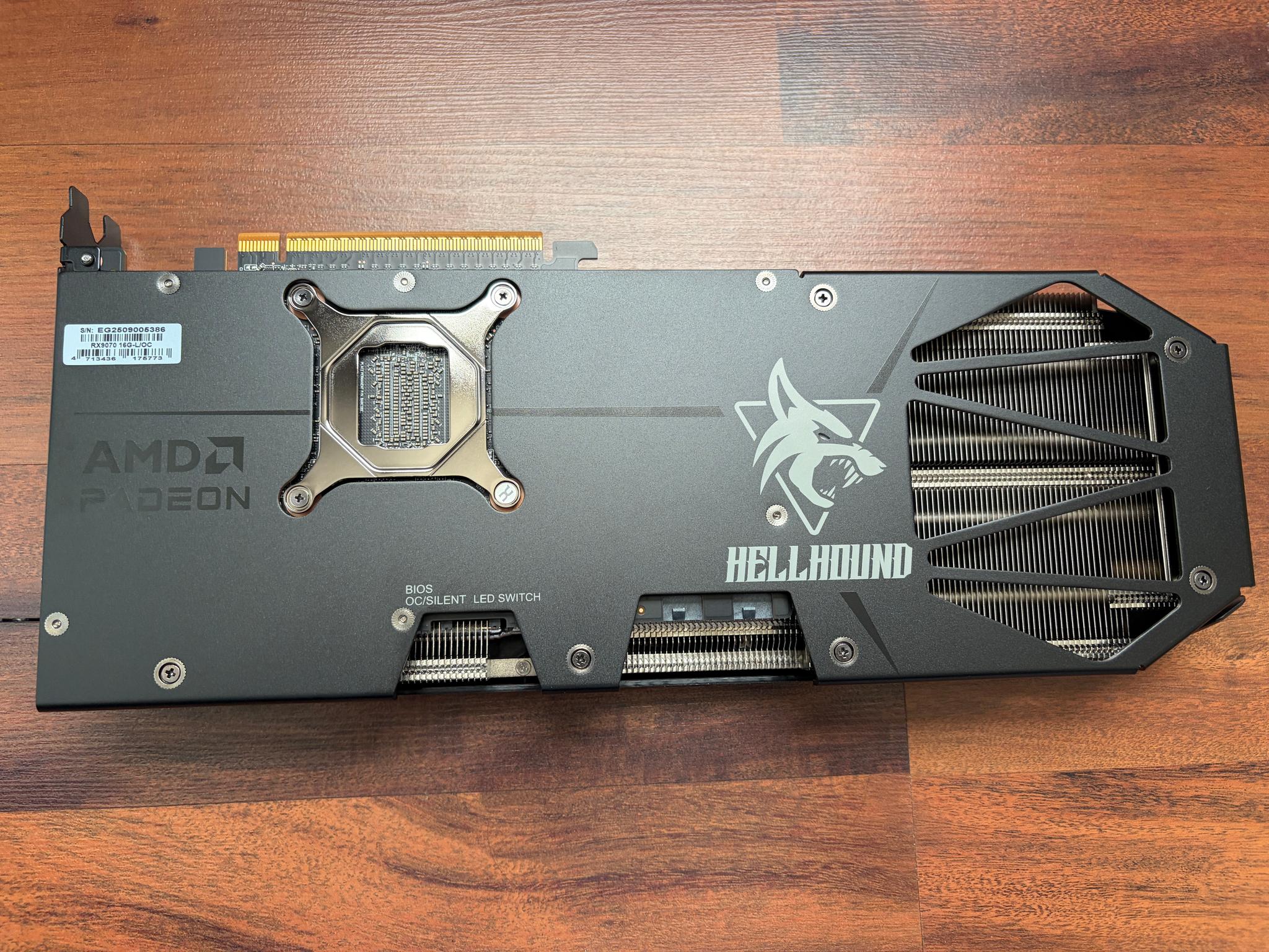 RX 9070 16GB Powercolor Hellhound