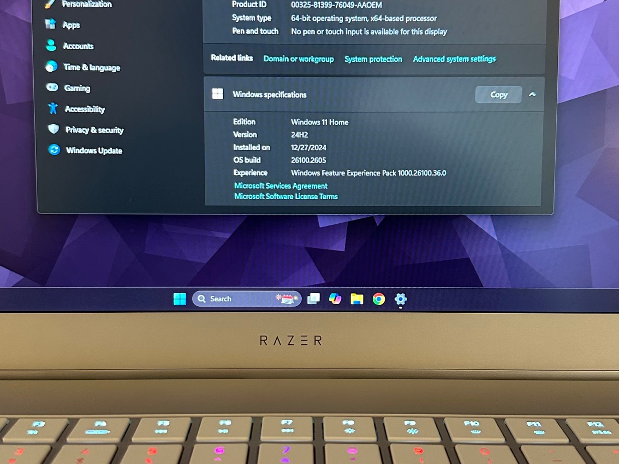 Razer Blade Advanced 15" - Gaming Laptop 2019 Intel i7-9750H | RTX 2070 Max-Q | 16GB RAM | 1TB SSD