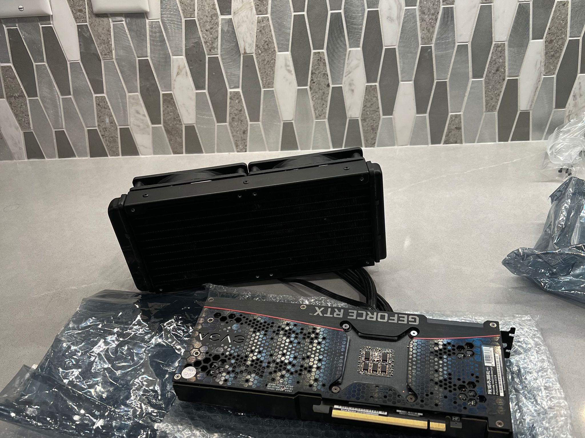 EVGA GeForce RTX 3080 XC3 ULTRA HYBRID GAMING 10GB - COPPER MODDED