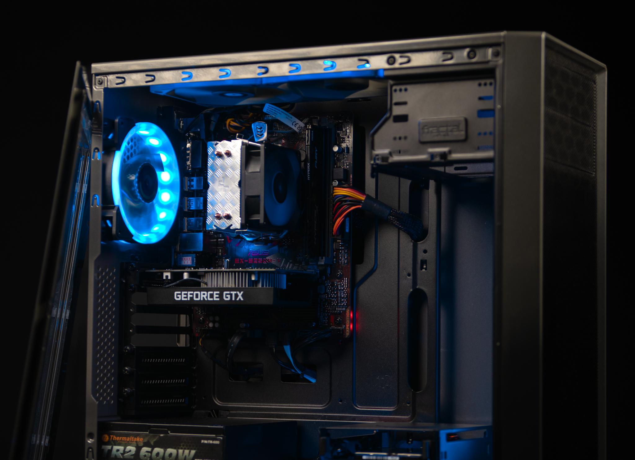 “GRY1” GTX 1650 16GB Intel i5 7600 Windows 10 800GB Budget Gaming PC