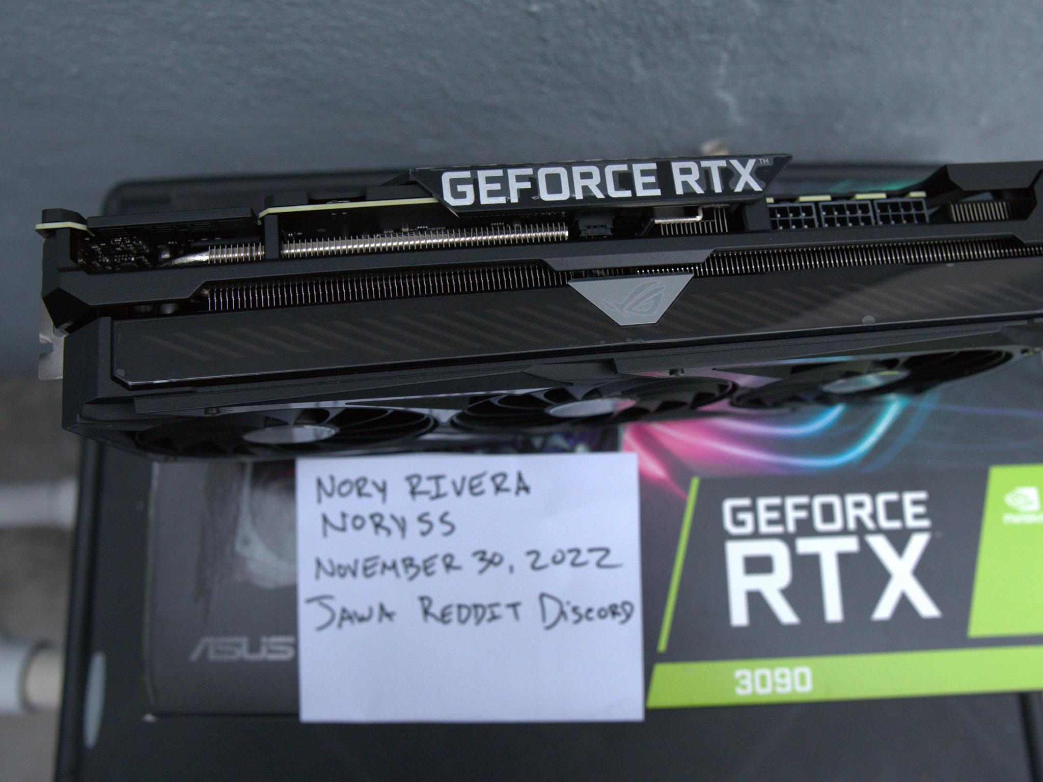 Asus Strix RTX 3090 OC NEw Open Box