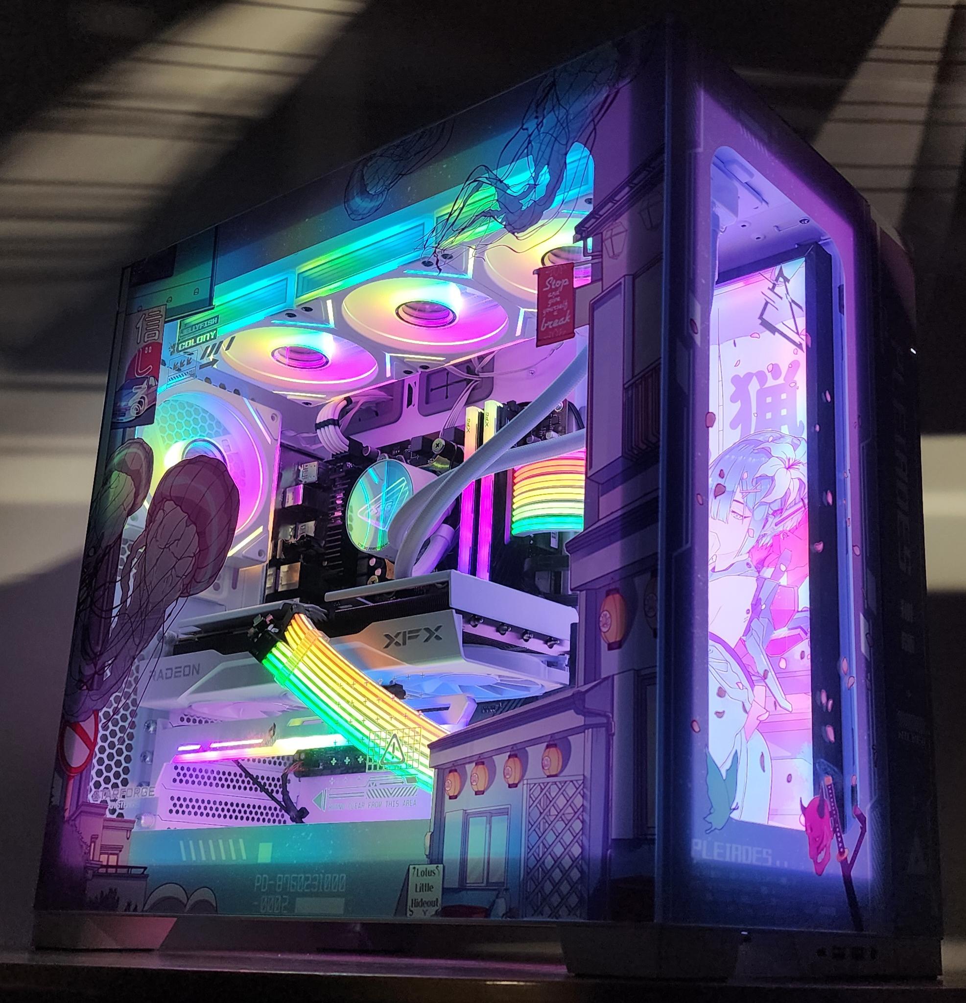 Gaming PC Ryzen 7 9700X 32GB RAM 1TB SSD RX 9060 XT 16GB Windows 11 Computer