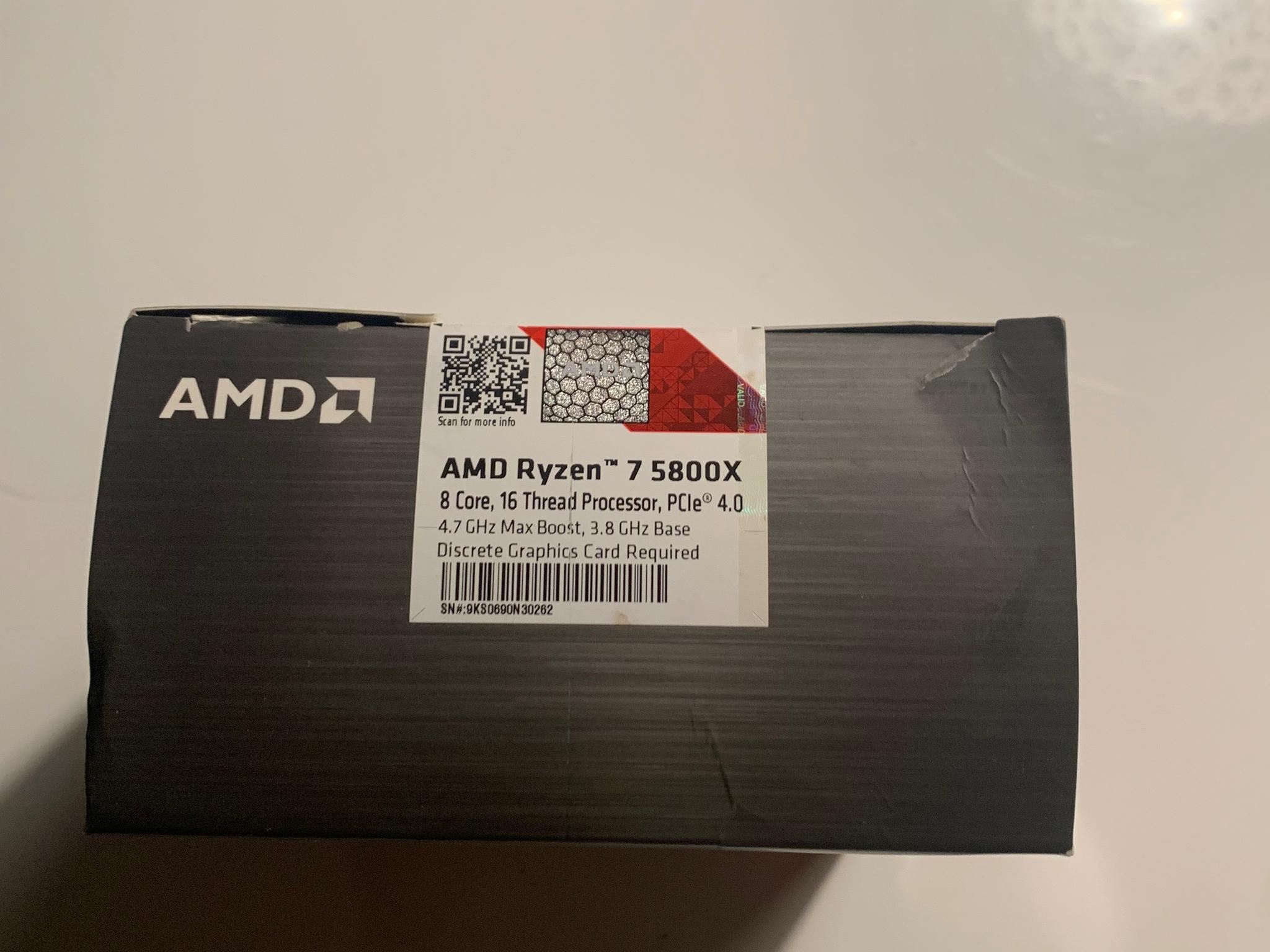 Ryzen 7 5800X - BRAND NEW IN BOX!!!