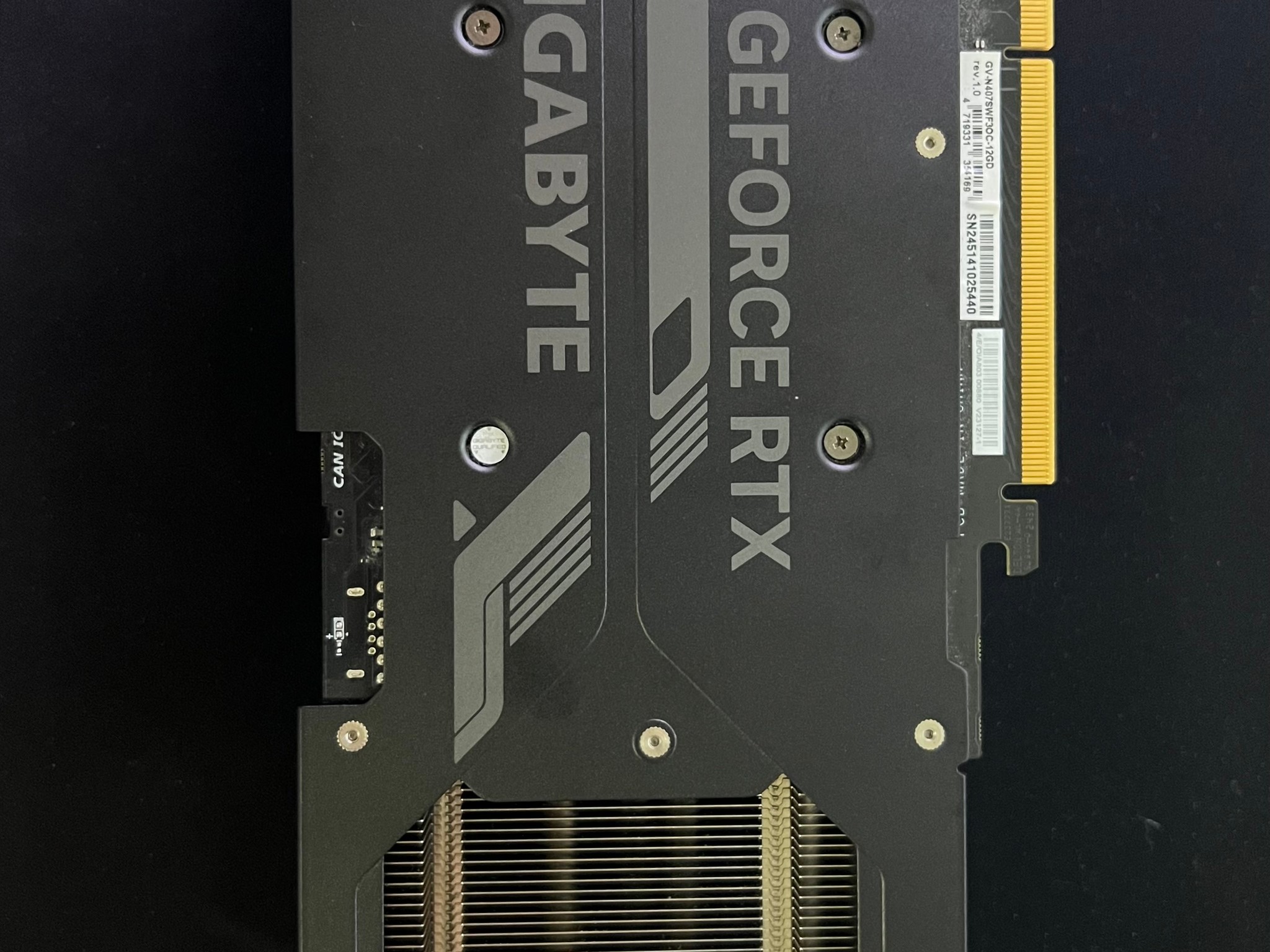 GIGABYTE GeForce RTX 4070 Super 12GB VRAM Graphics Card