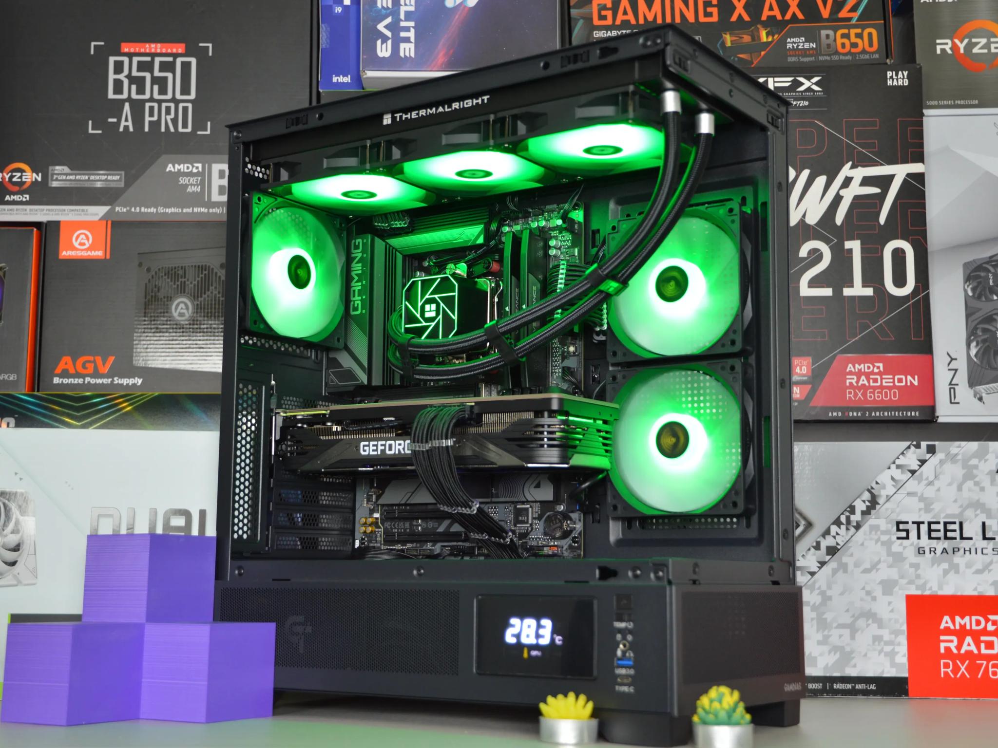 🟢EXTREME🟢| RTX 3090 24GB | RYZEN 9 7900X3D | 32 GB DDR5 RAM | 2TB GEN 4 NVME SSD | Team Green PC |