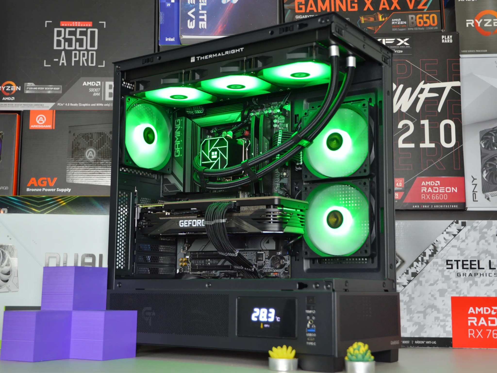 🟢EXTREME🟢| RTX 3090 24GB | RYZEN 9 7900X3D | 32 GB DDR5 RAM | 2TB GEN 4 NVME SSD | Team Green PC |