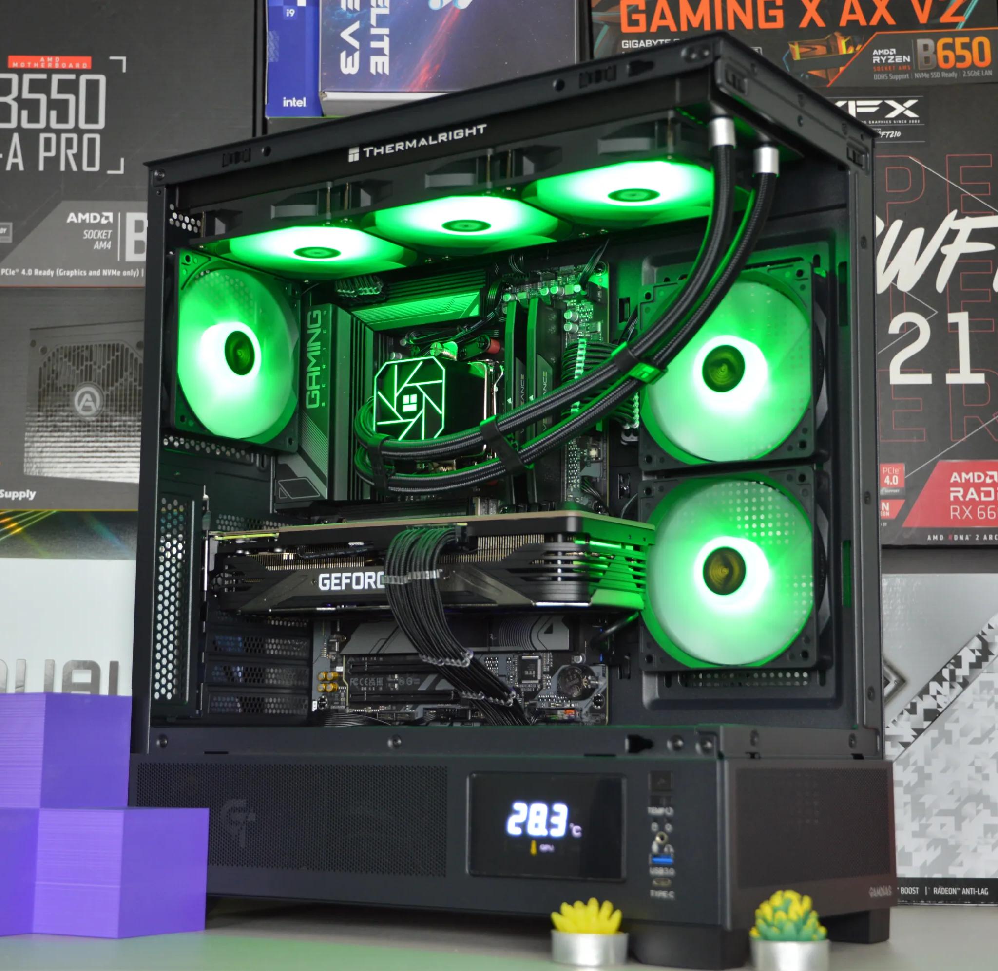 🟢EXTREME🟢| RTX 3090 24GB | RYZEN 9 7900X3D | 32 GB DDR5 RAM | 2TB GEN 4 NVME SSD | Team Green PC |