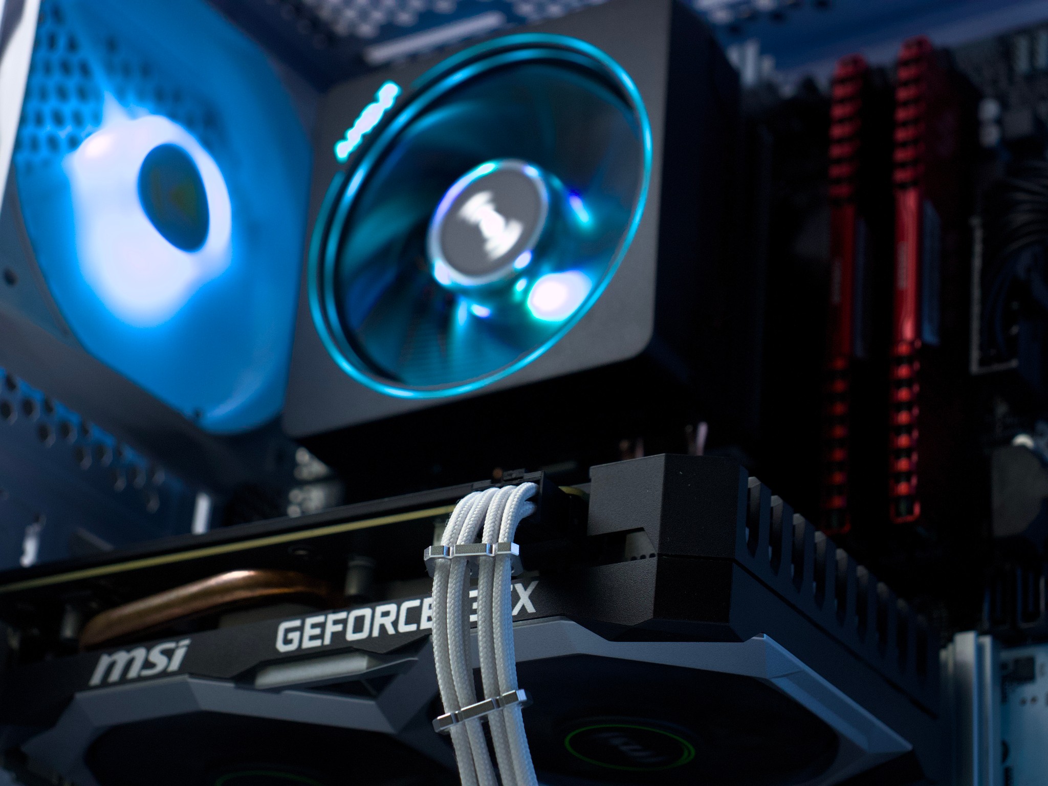🧊❄️🧊 White Gaming PC – GTX 1660 TI, Ryzen 5 2600, 16GB RAM