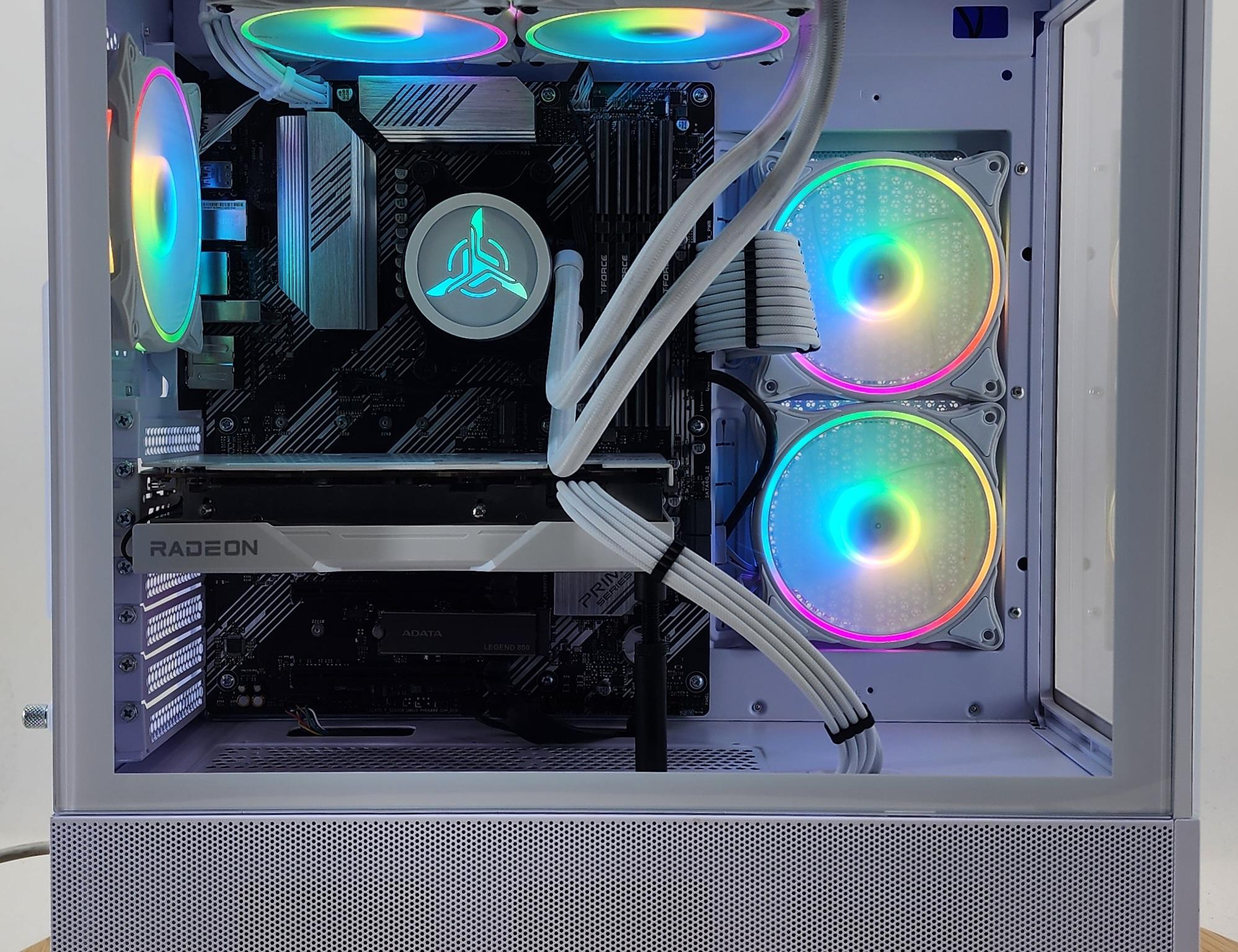 Gaming PC Ryzen 5 5500 32GB RAM 1TB SSD RX 6650 XT 8GB Windows 11 Computer