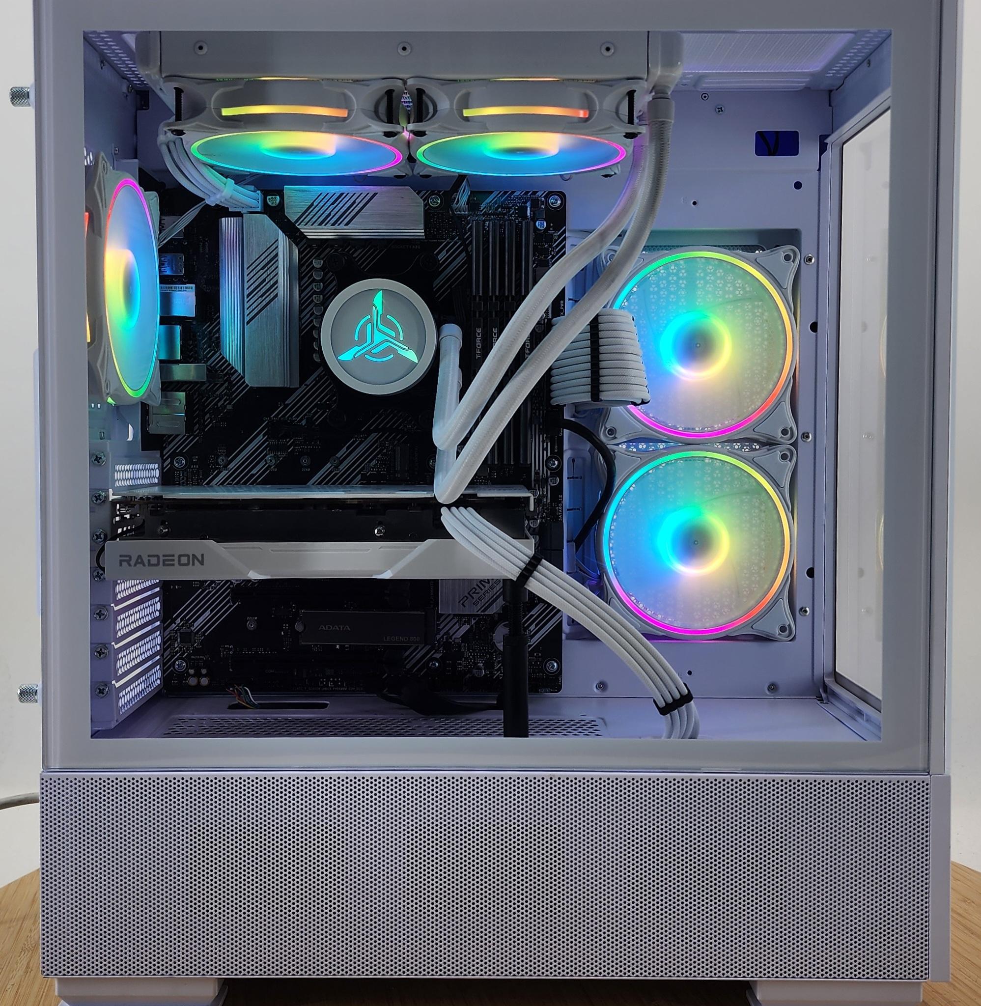 Gaming PC Ryzen 5 5500 32GB RAM 1TB SSD RX 6650 XT 8GB Windows 11 Computer