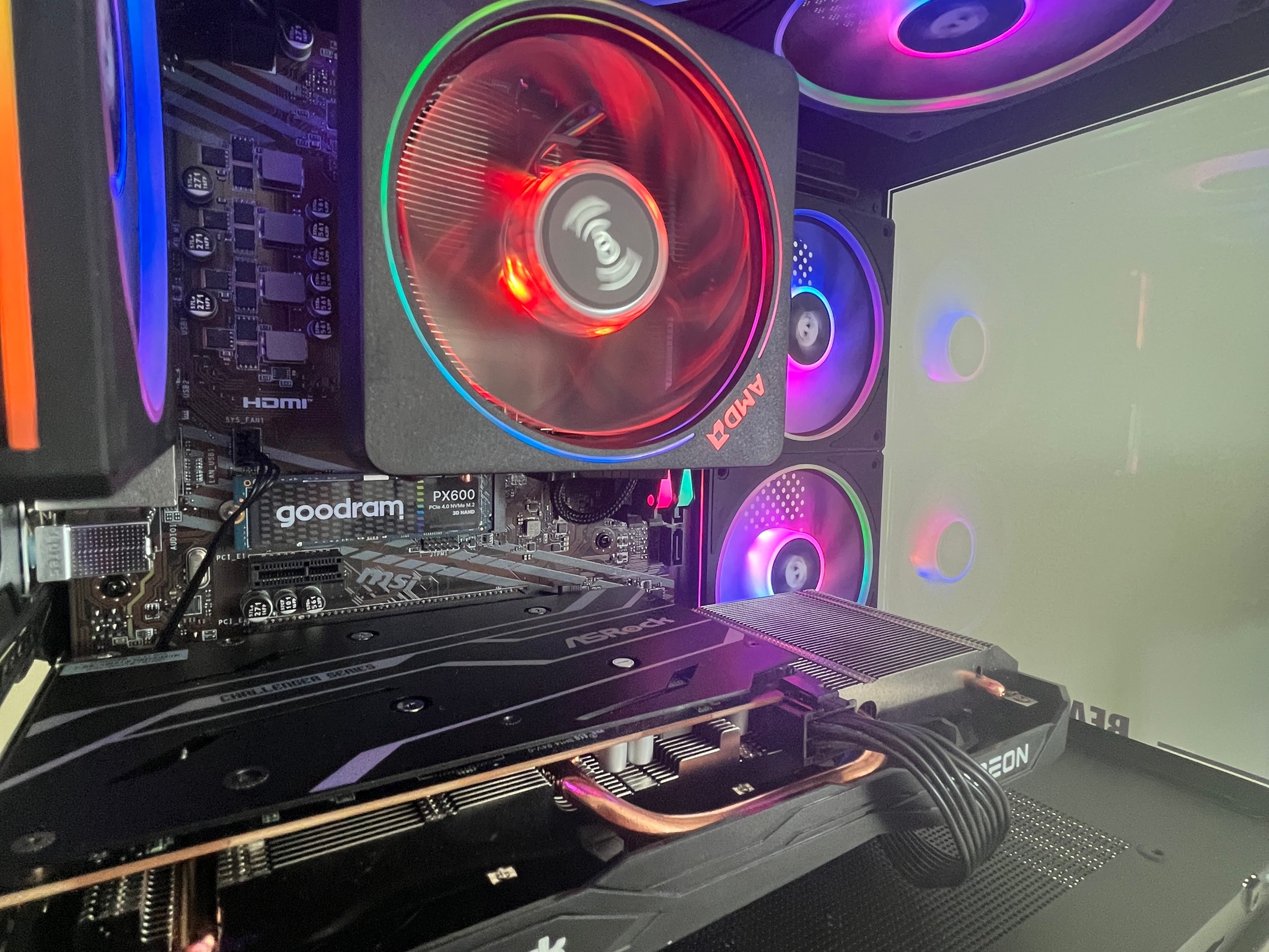 GAMING PC RYZEN 5 | RX 6600 | 1TB SSD | 16GB RAM | WINDOWS 11 | WIFI & BT