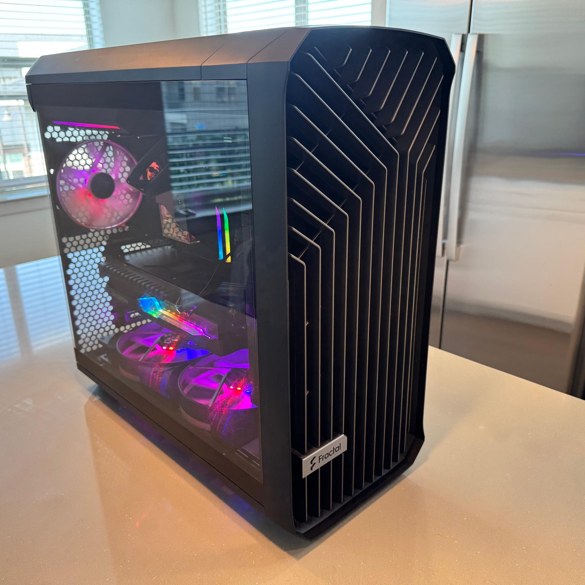 Radeon RX 7900 XT Custom Gaming PC - Ryzen 7 7800X3D, 32GB RAM, 1TB NVMe SSD