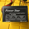 Power Star Black 650w-Max ATX Power Supply Dual Fan, 20+4pin, SATA & PCIe