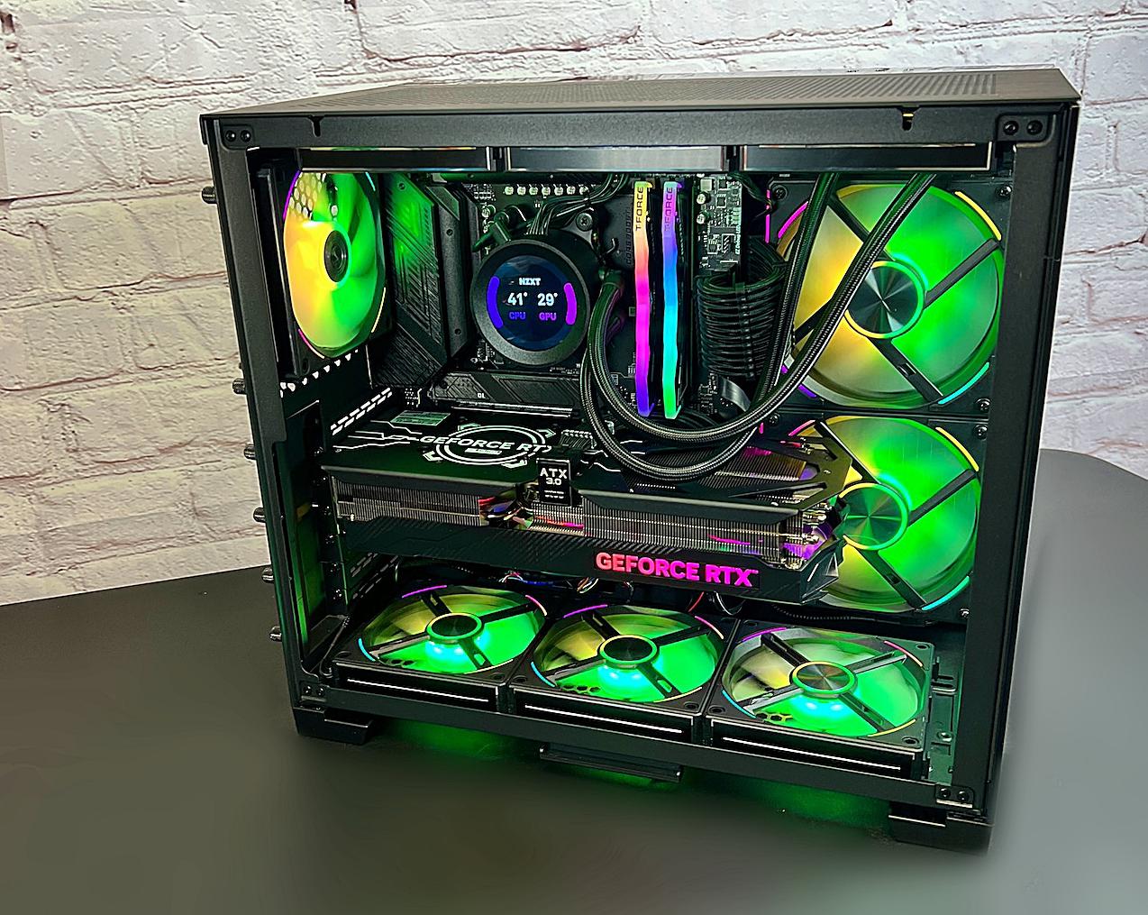 The Classic | Ryzen 7 7800X3D RTX 4070 TI 32GB DDR5 1TB M.2 Wifi 6E WIN 11 Pro Gaming PC